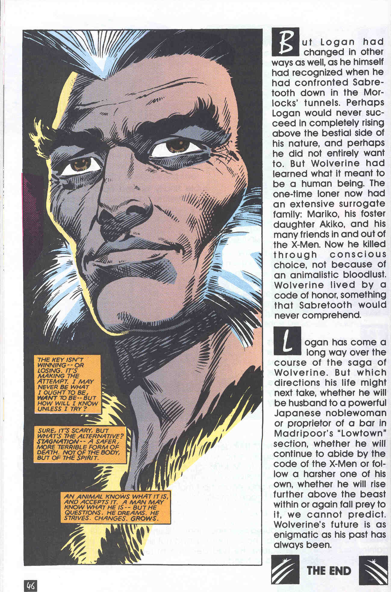 Read online Wolverine Saga comic -  Issue #4 - 48