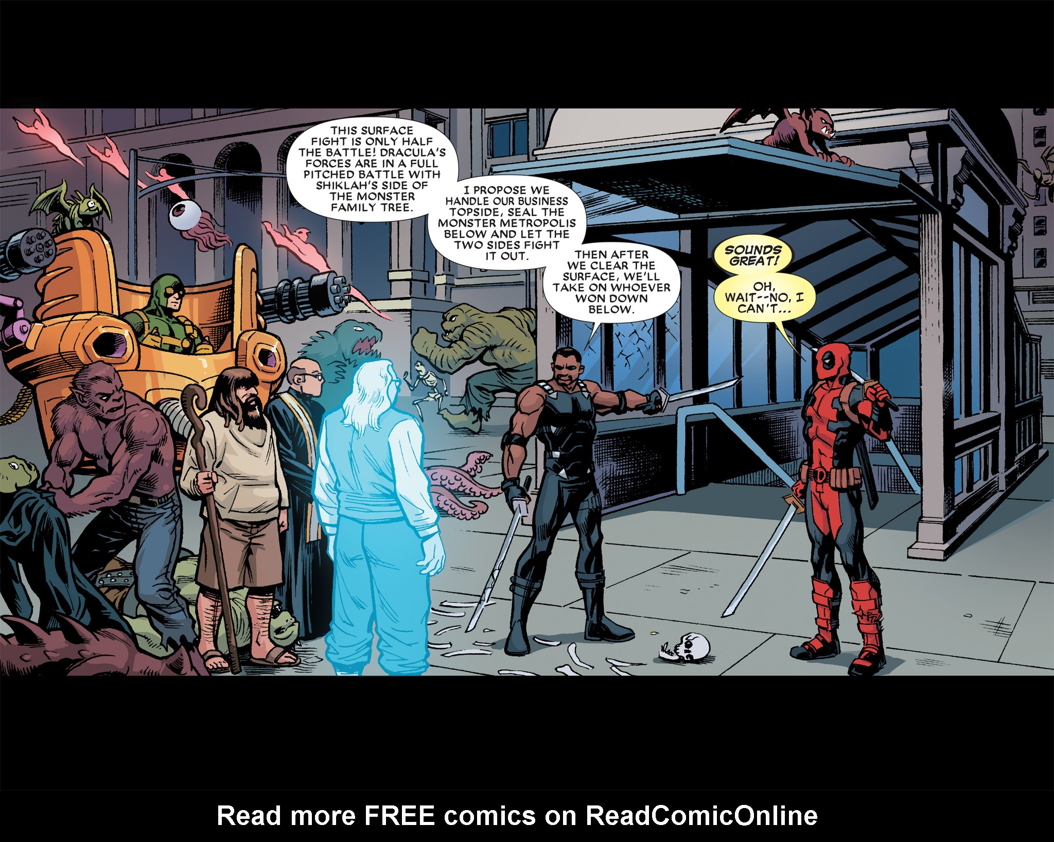 Read online Deadpool: The Gauntlet Infinite Comic comic -  Issue #12 - 31