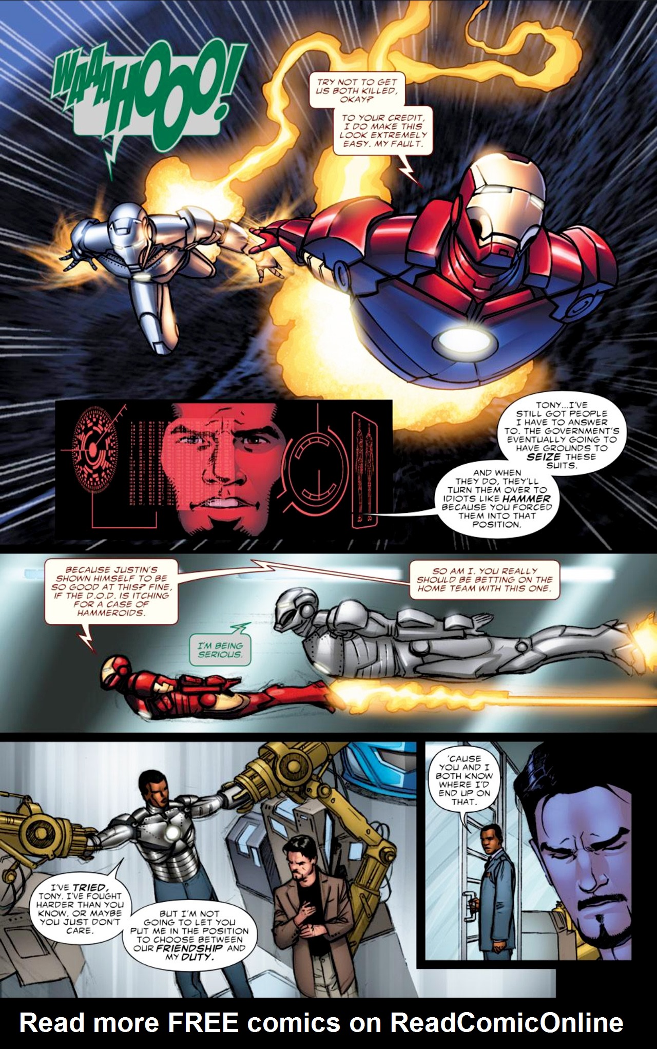 Read online Marvel's Iron Man 2 Adaptation comic -  Issue #1 - 10