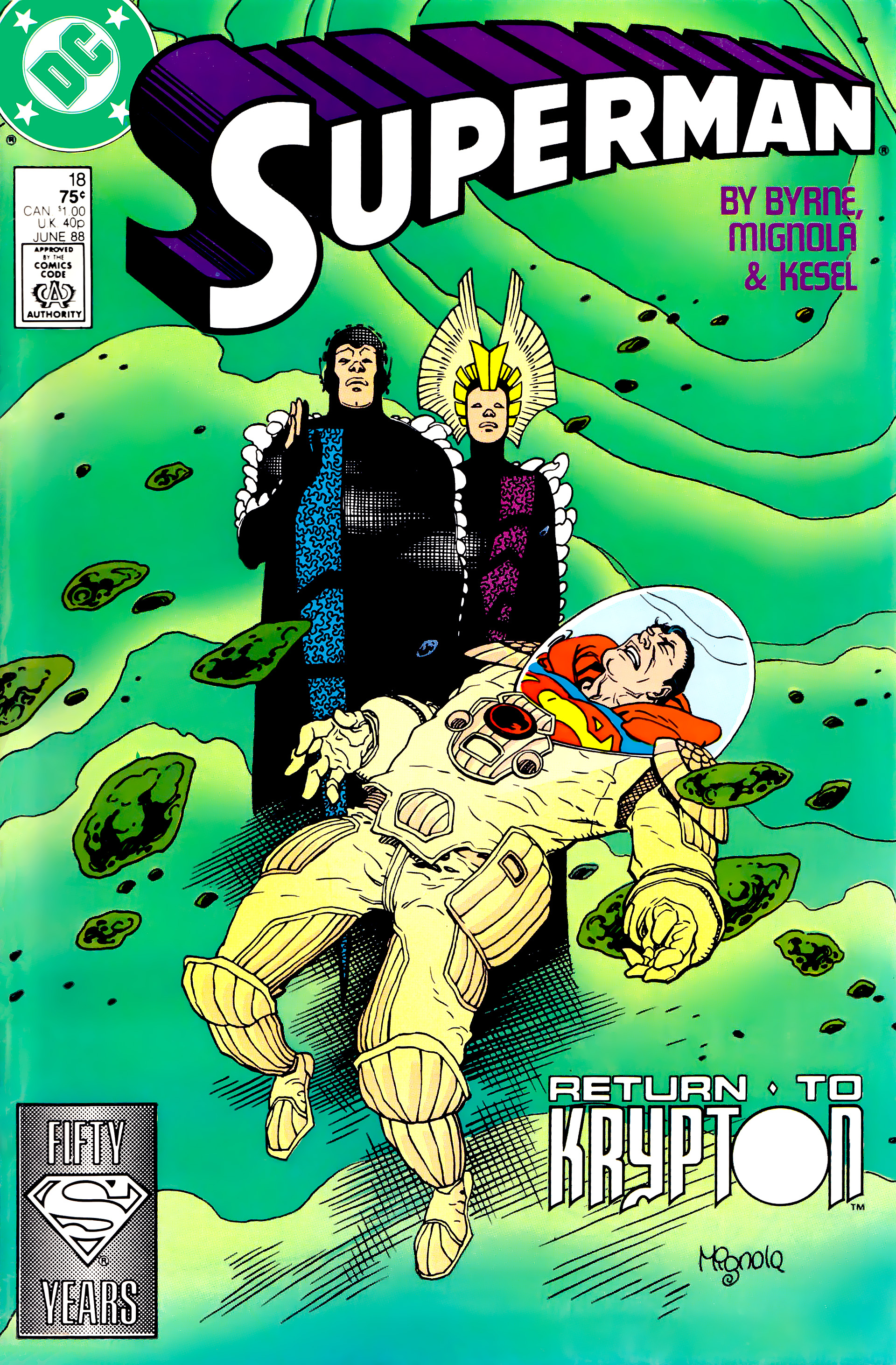 Read online Superman (1987) comic -  Issue #18 - 1