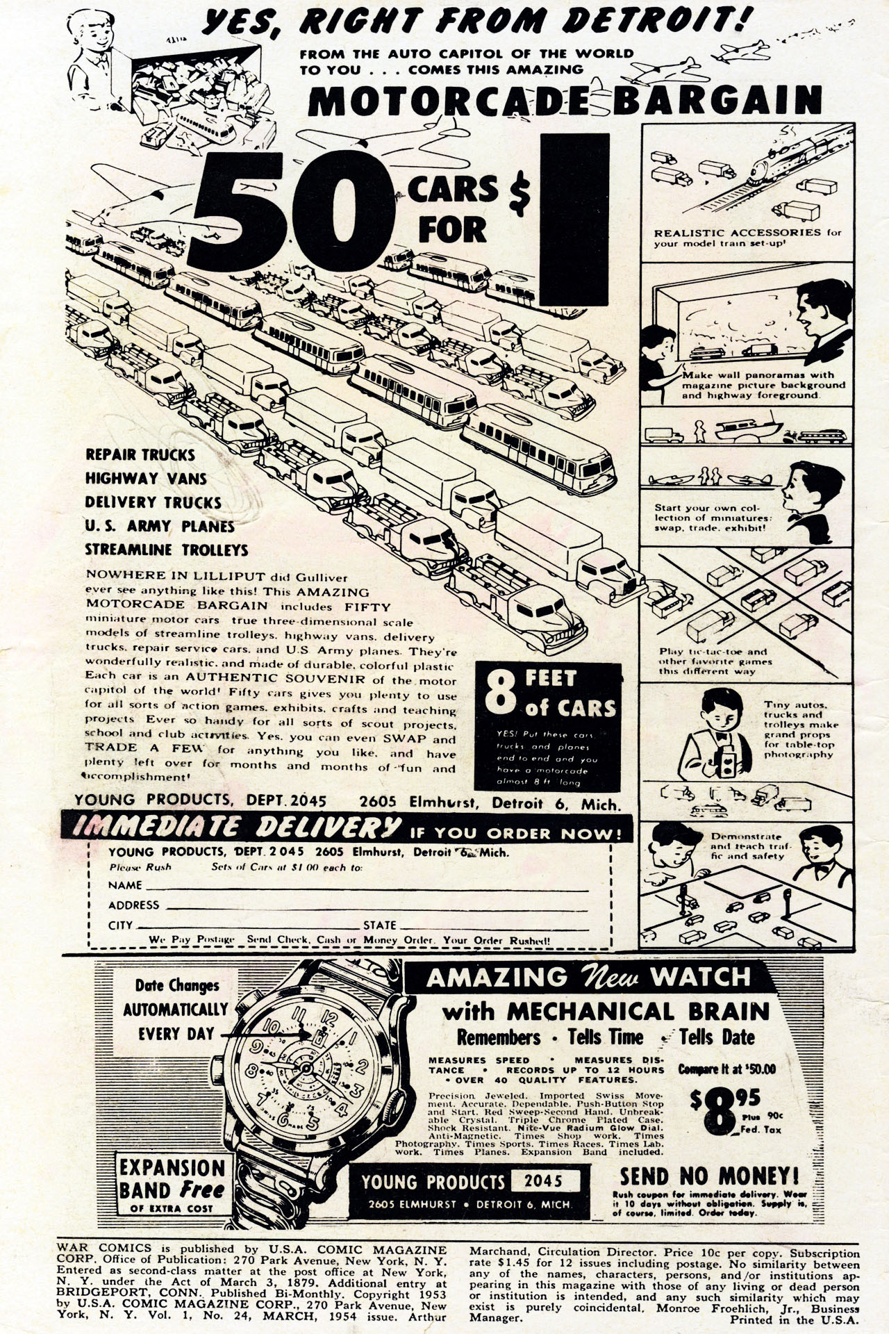 Read online War Comics comic -  Issue #24 - 2
