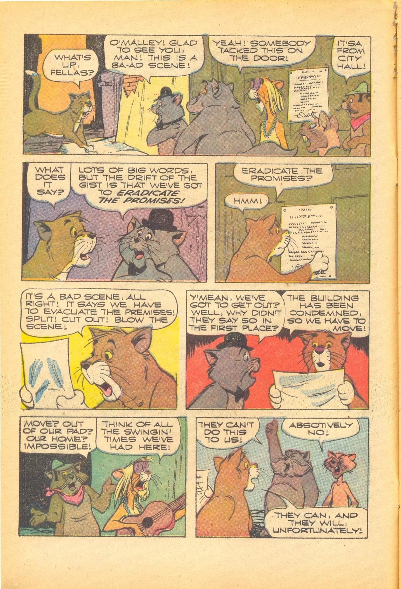 Read online O'Malley and the Alley Cats comic -  Issue #1 - 4