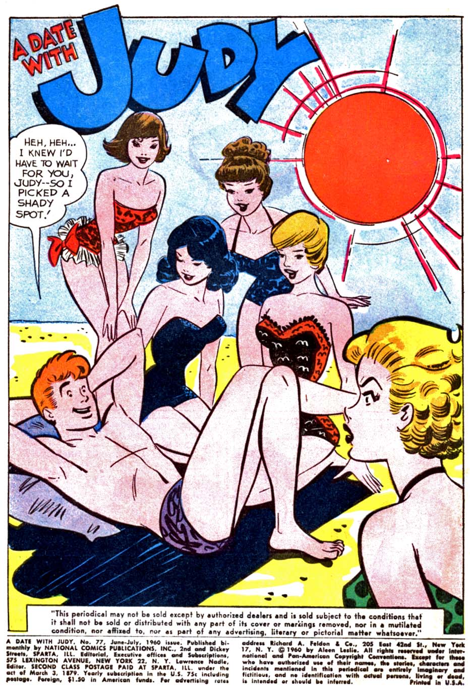 Read online A Date with Judy comic -  Issue #77 - 3