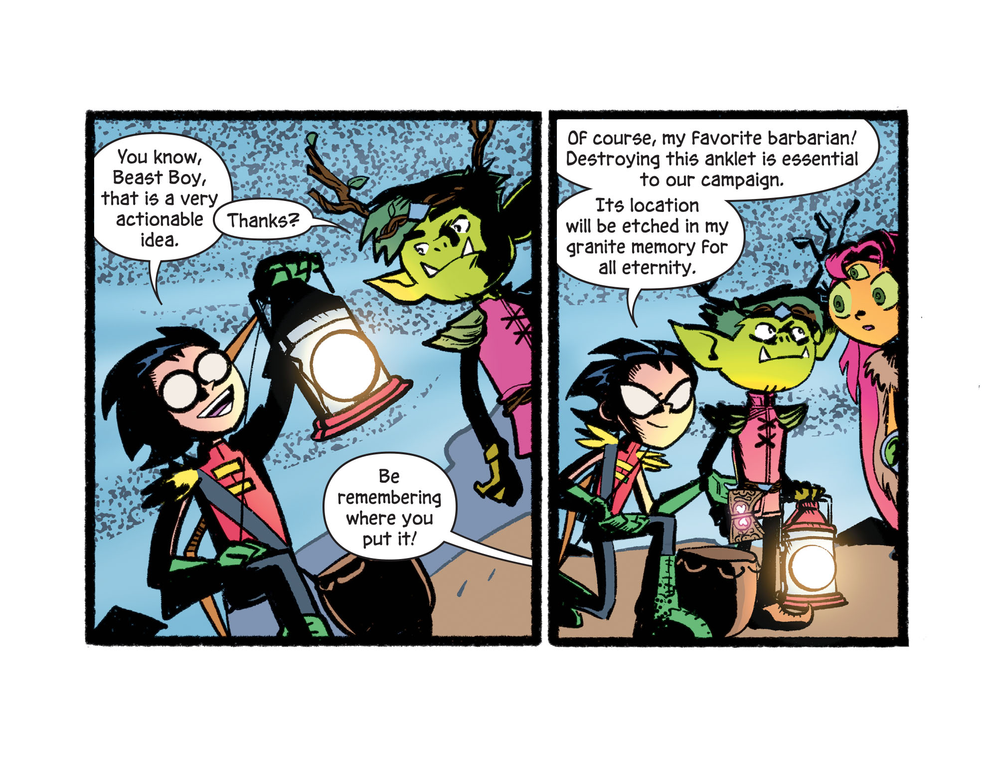 Read online Teen Titans Go! Roll With It! comic -  Issue #6 - 8