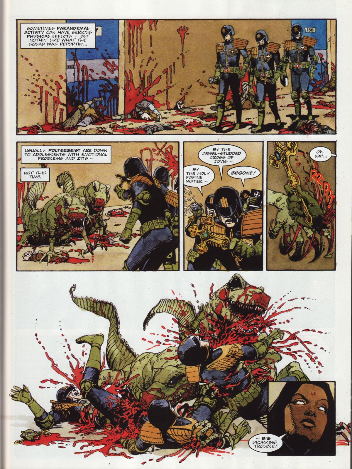 Read online Judge Dredd Megazine (Vol. 5) comic -  Issue #240 - 37