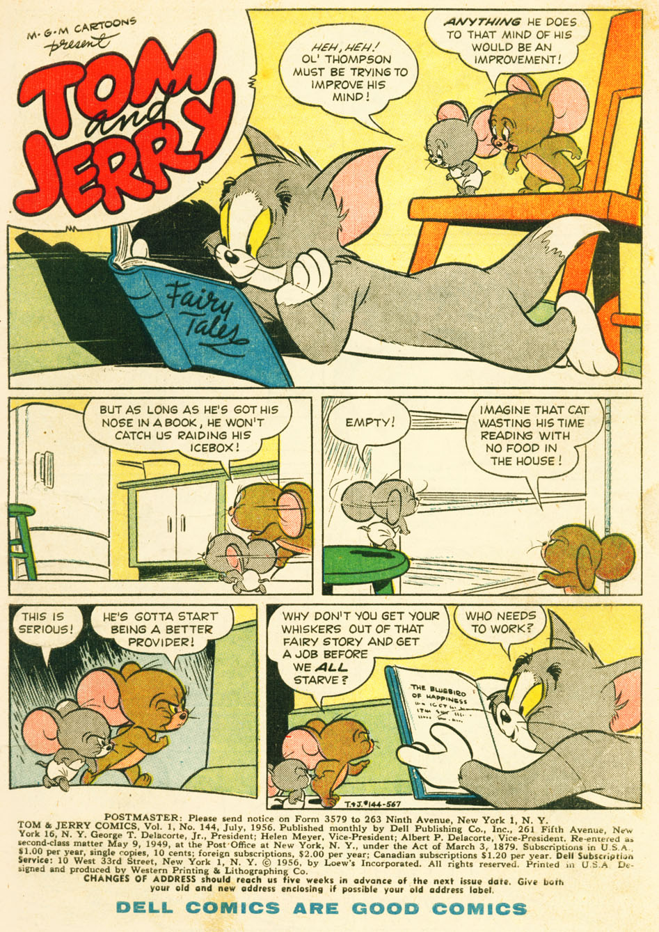 Read online Tom & Jerry Comics comic -  Issue #144 - 3