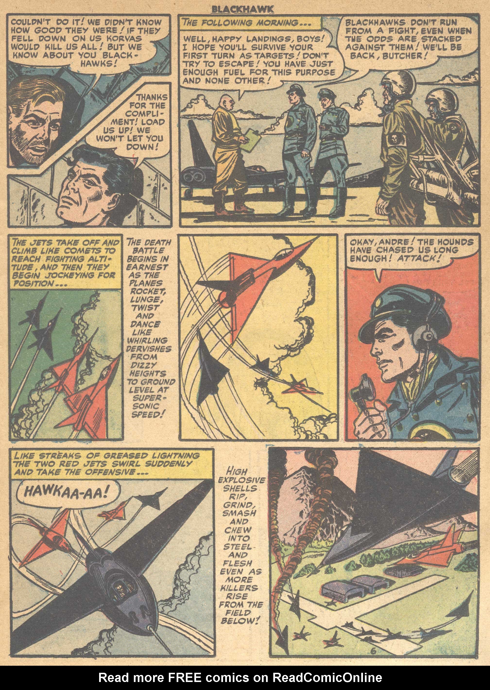 Read online Blackhawk (1957) comic -  Issue #64 - 23
