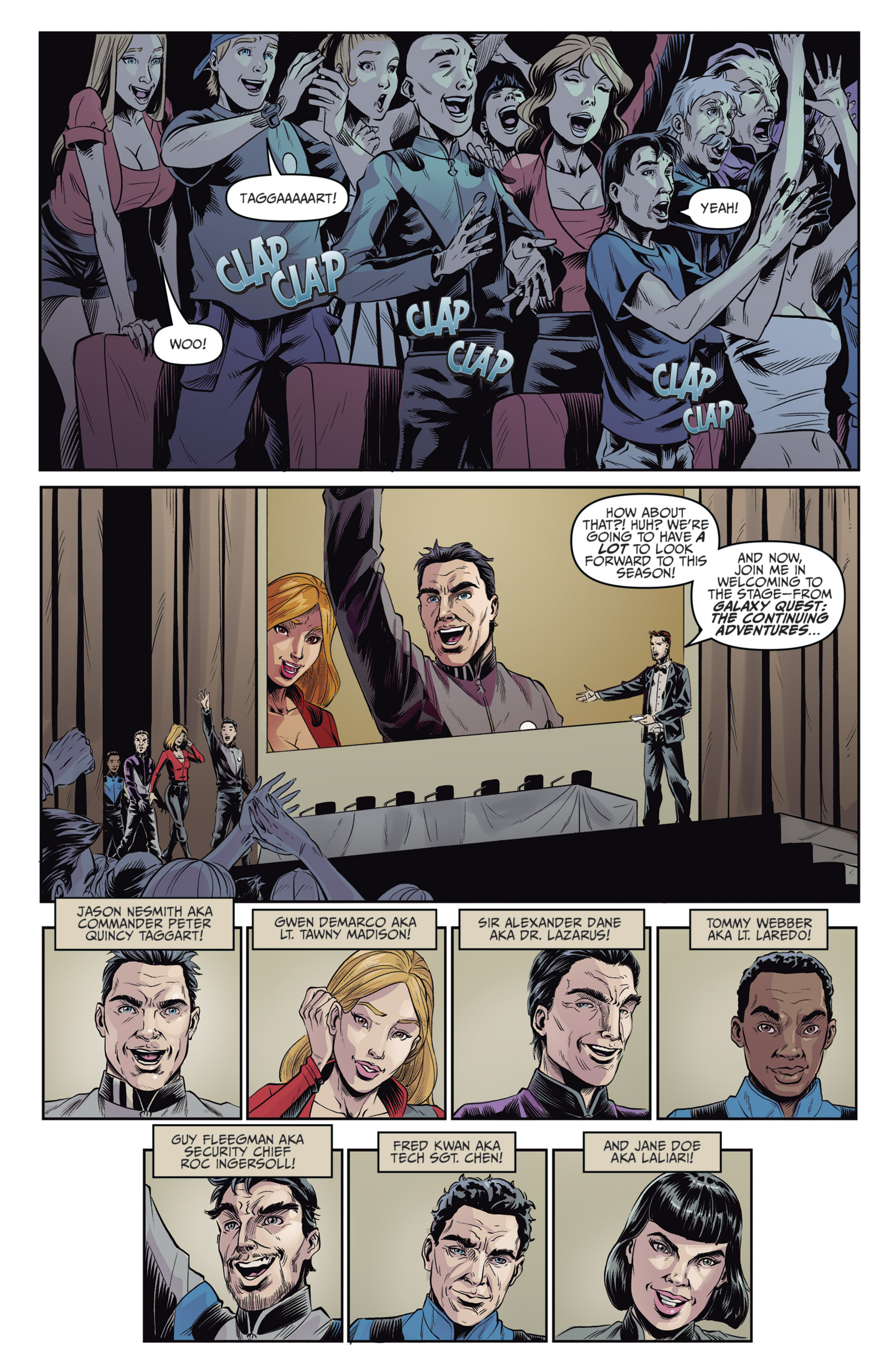 Read online Galaxy Quest: The Journey Continues comic -  Issue #1 - 13