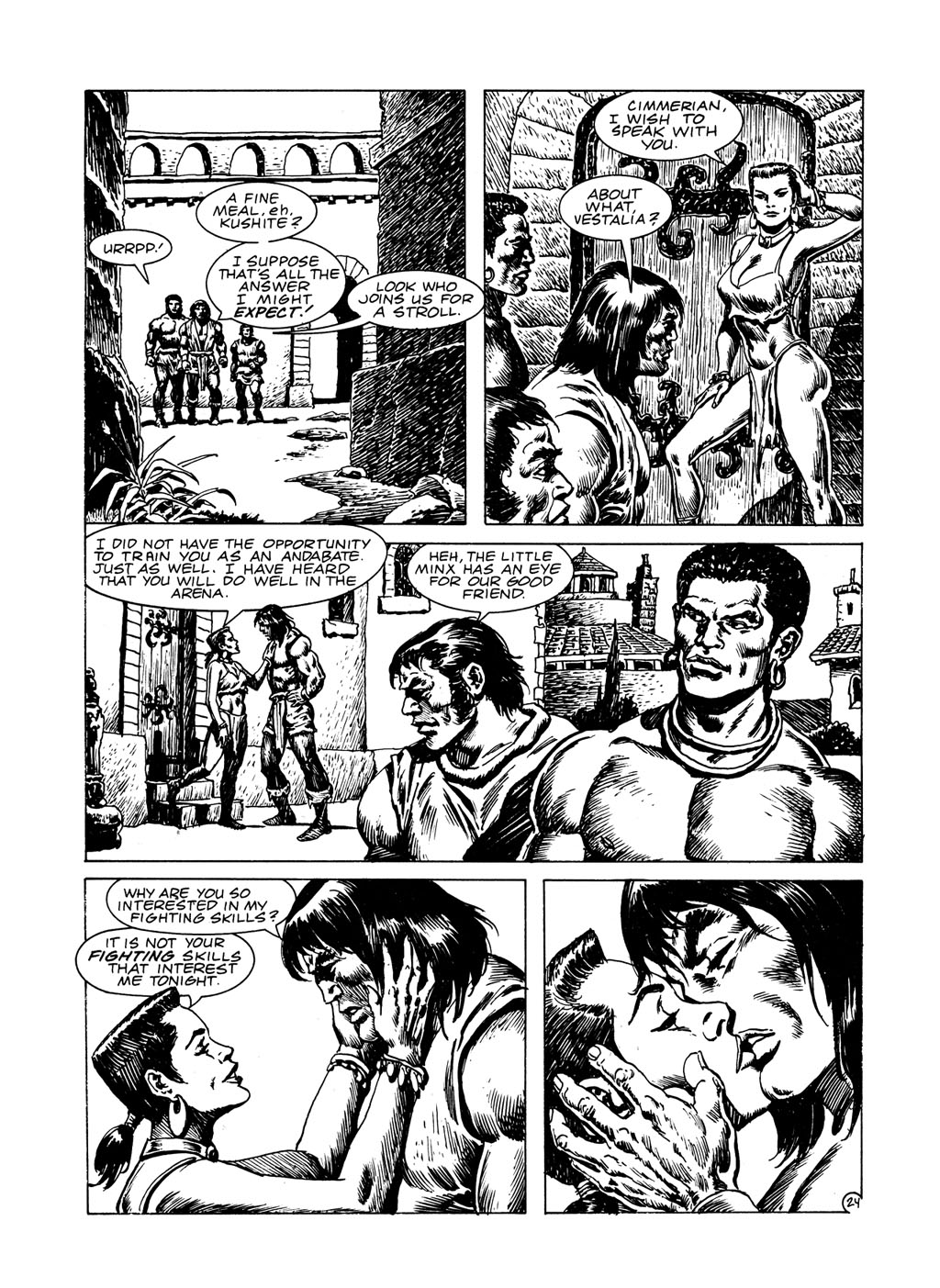 Read online The Savage Sword Of Conan comic -  Issue #146 - 29