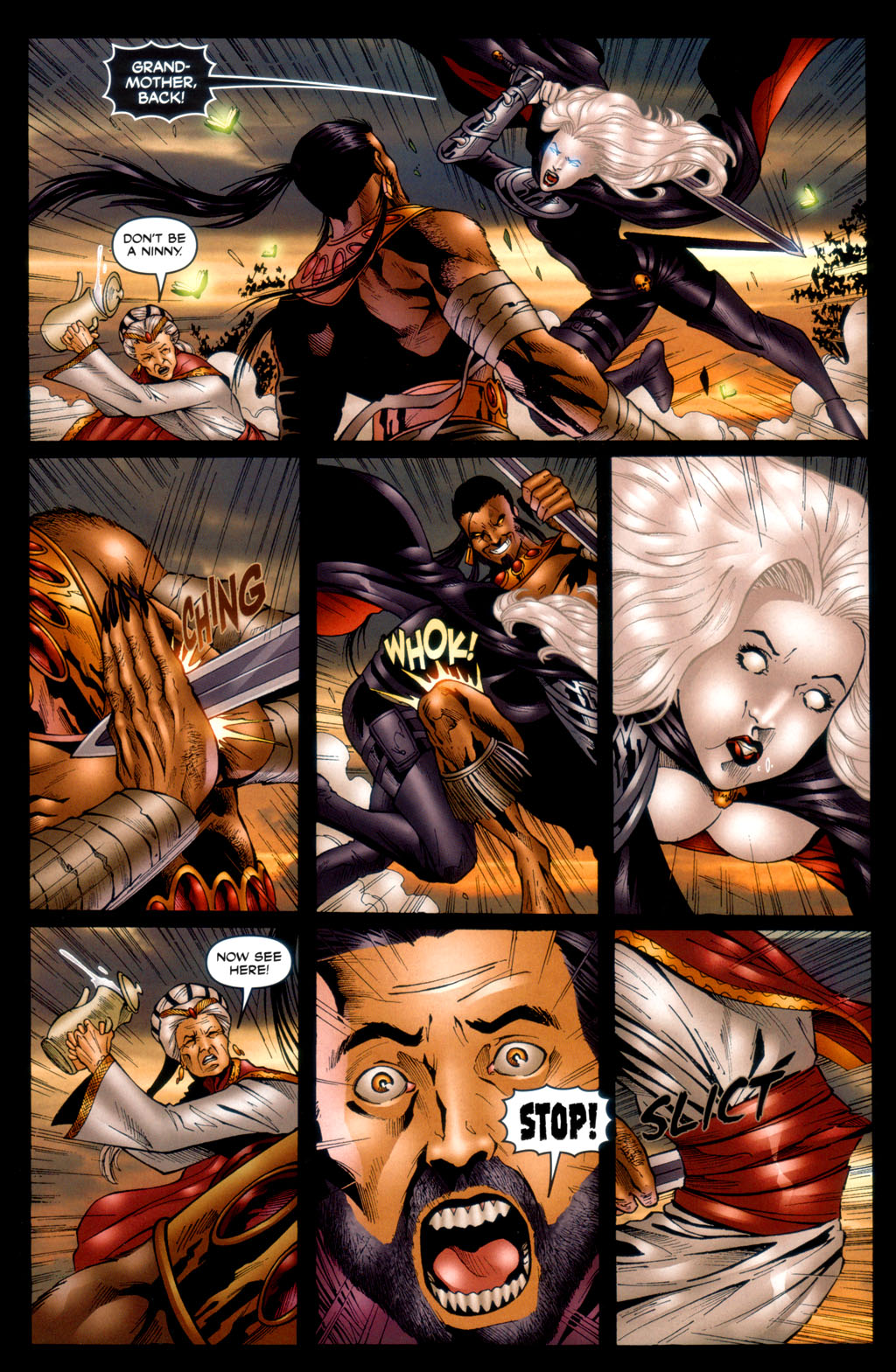 Read online Brian Pulido's Medieval Lady Death comic -  Issue #5 - 15