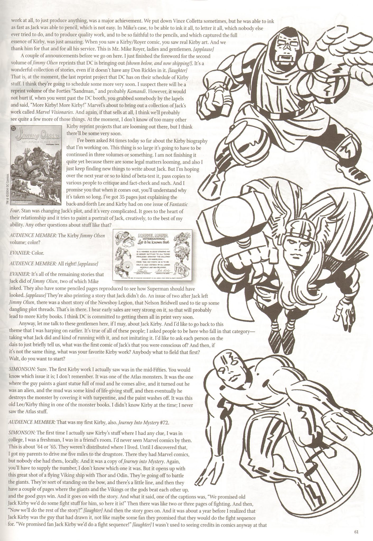 Read online The Jack Kirby Collector comic -  Issue #41 - 57