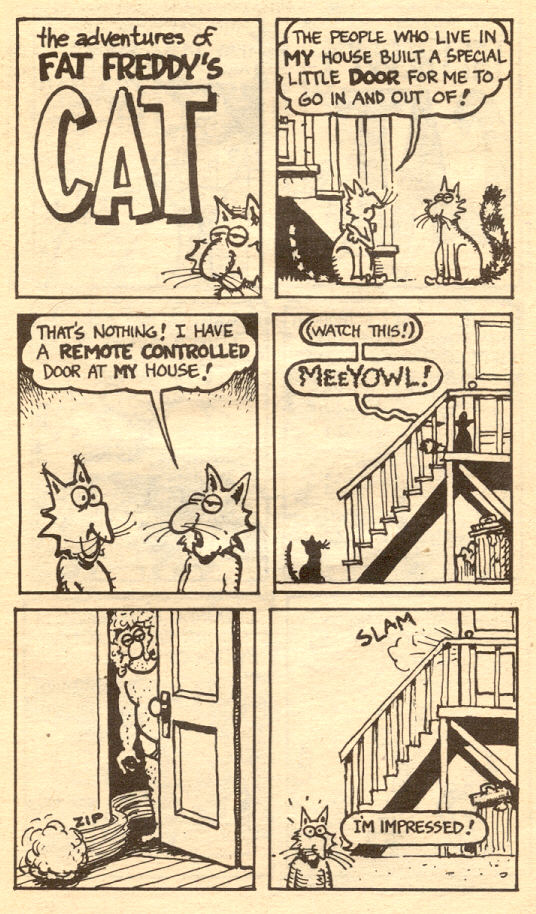 Read online Adventures of Fat Freddy's Cat comic -  Issue #2 - 11