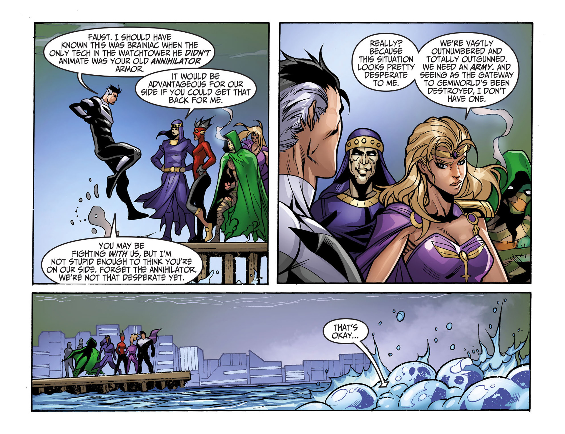 Read online Justice League Beyond 2.0 comic -  Issue #11 - 21