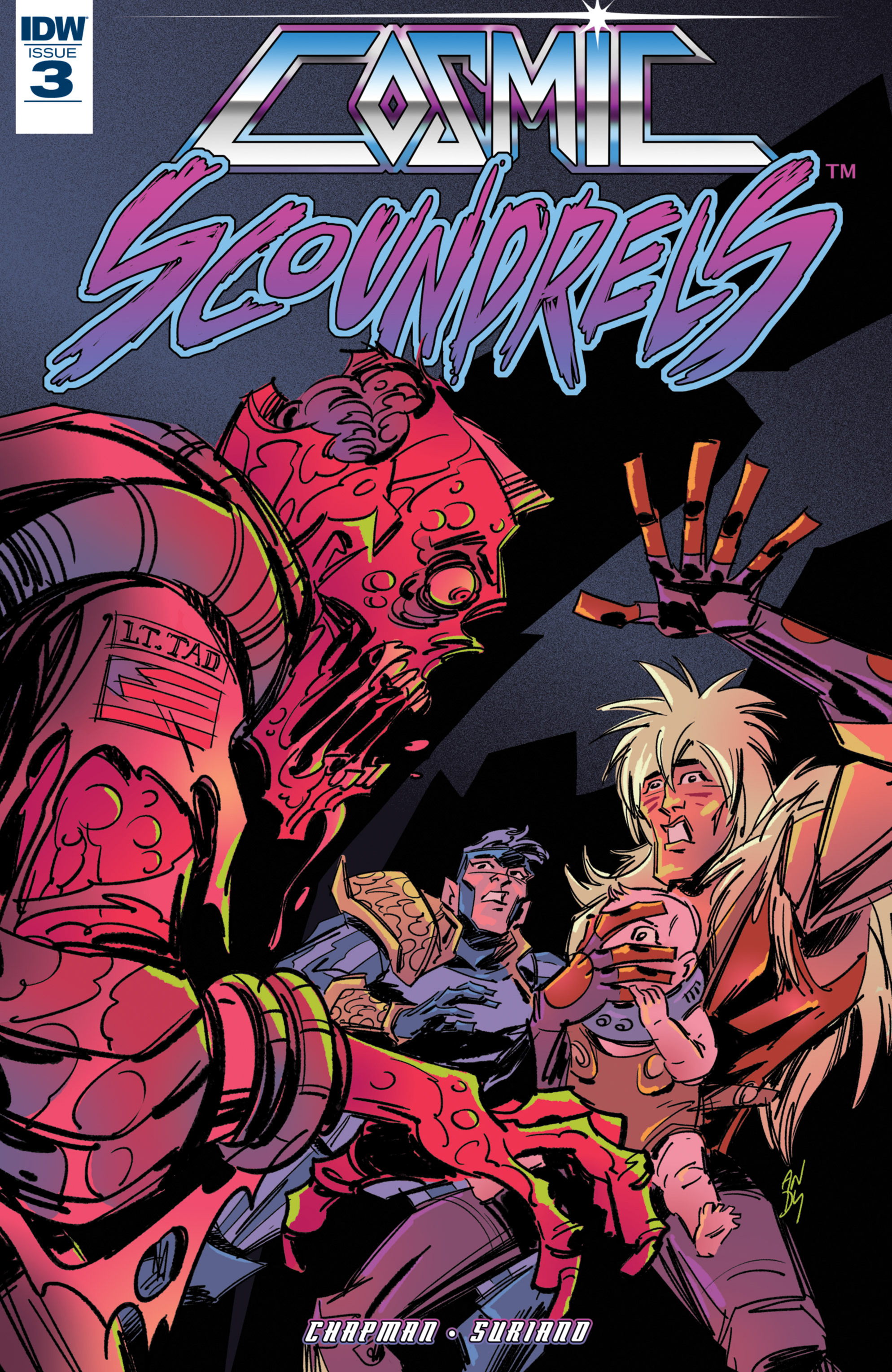 Read online Cosmic Scoundrels comic -  Issue #3 - 1