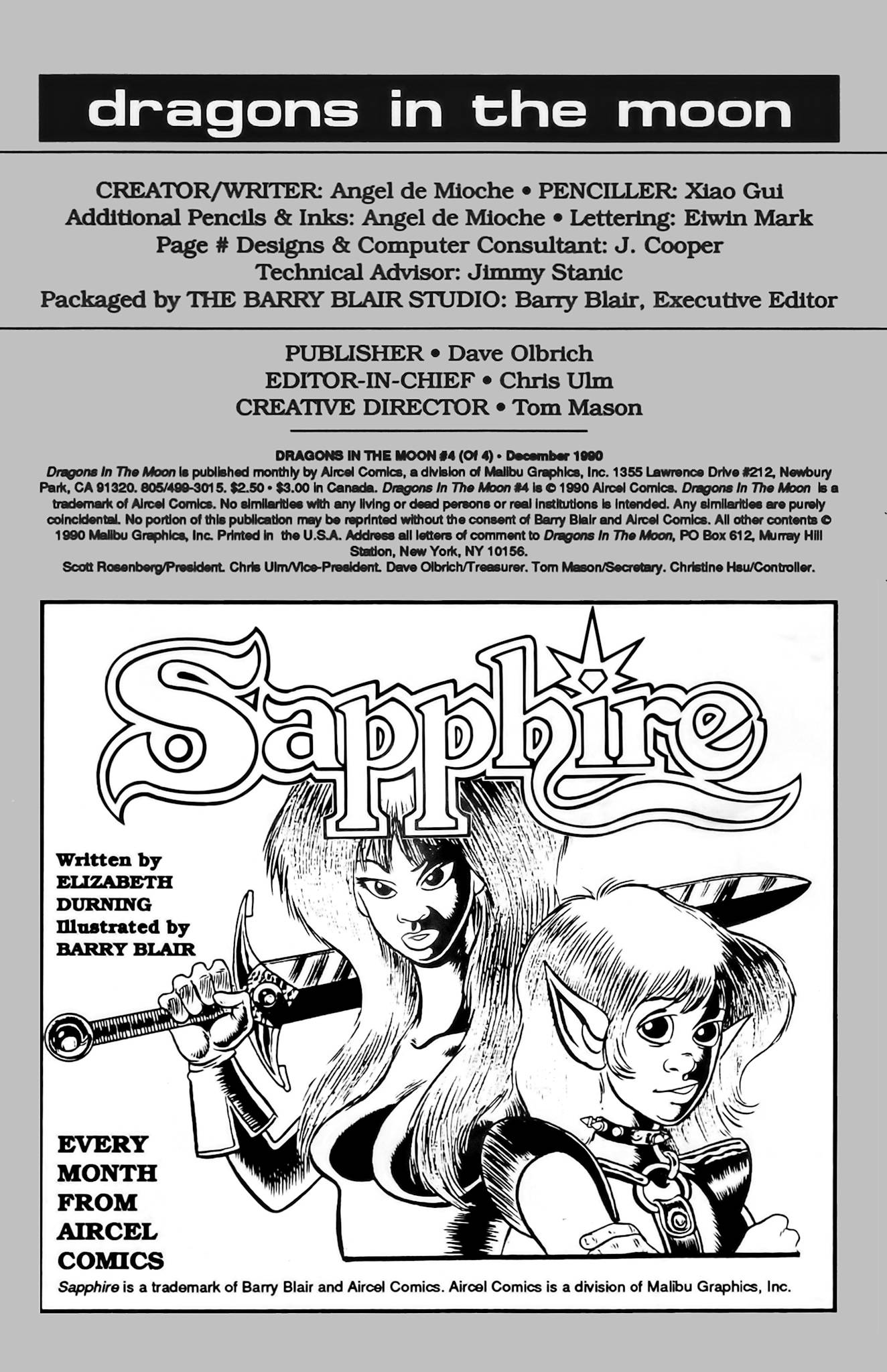 Read online Dragons in the Moon comic -  Issue #4 - 2