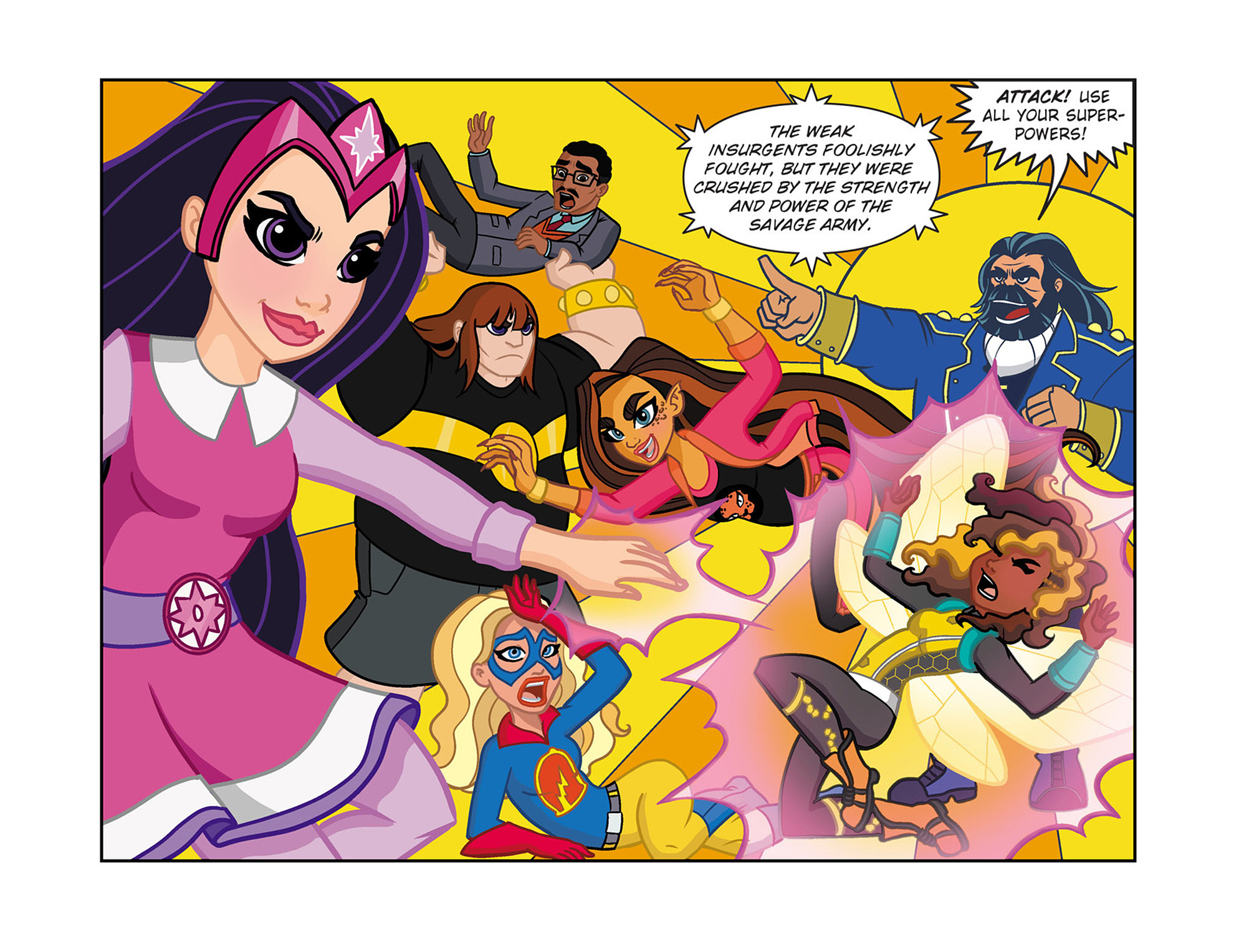 Read online DC Super Hero Girls: Past Times at Super Hero High comic -  Issue #7 - 16