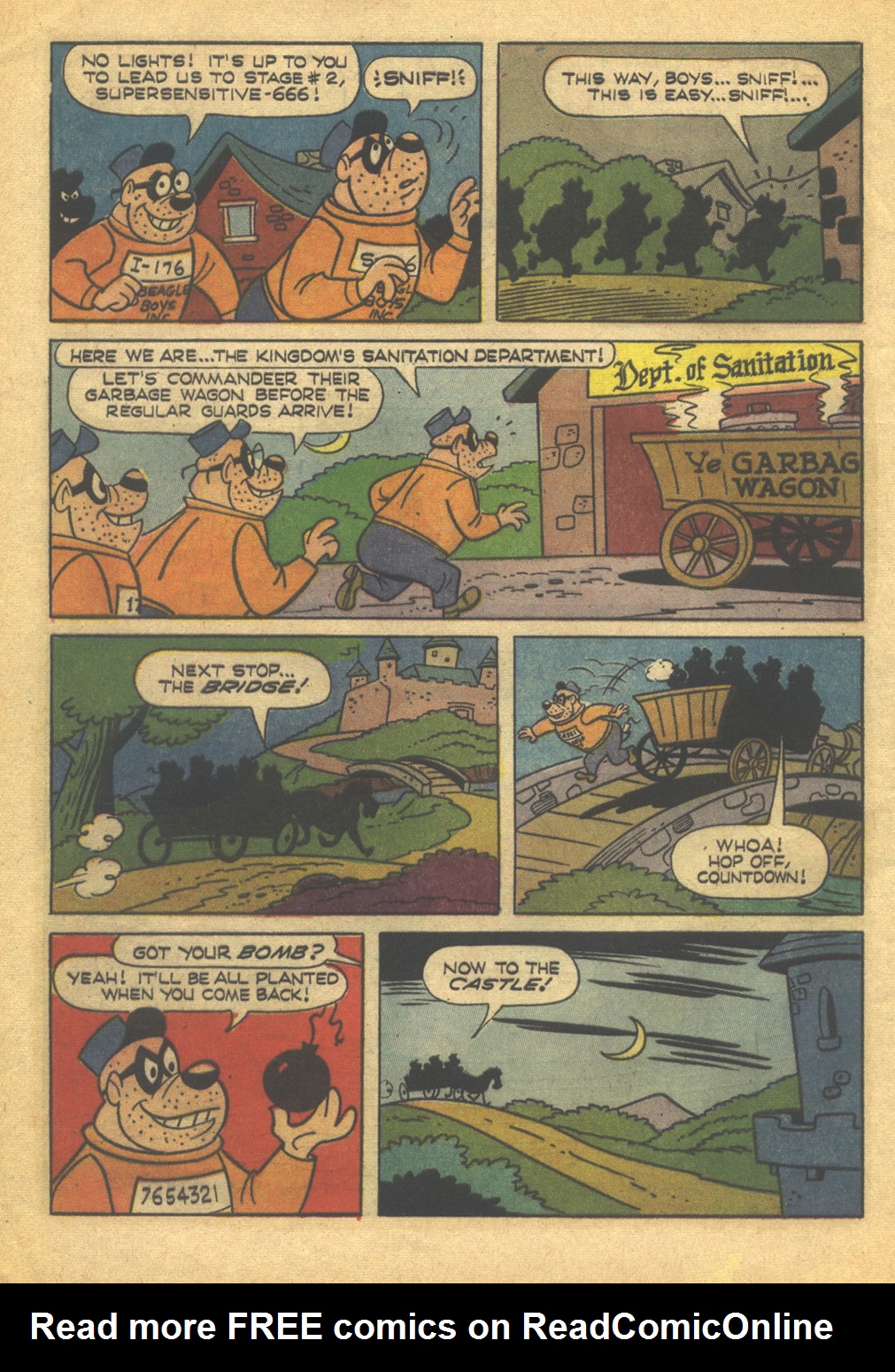 Read online Walt Disney THE BEAGLE BOYS comic -  Issue #7 - 8