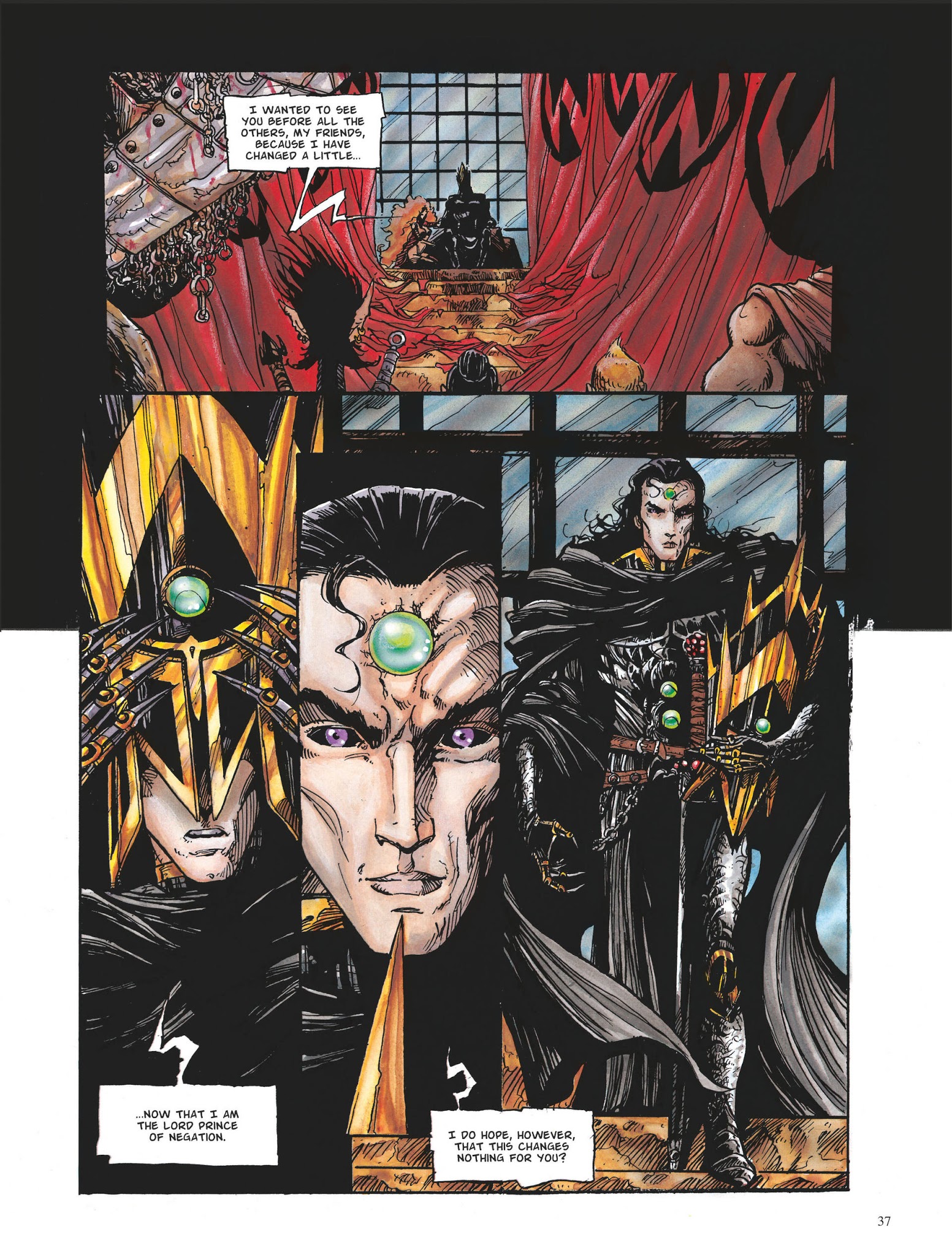 Read online The Black Moon Chronicles comic -  Issue #9 - 35