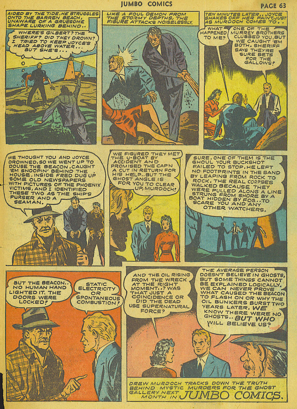 Read online Jumbo Comics comic -  Issue #49 - 65