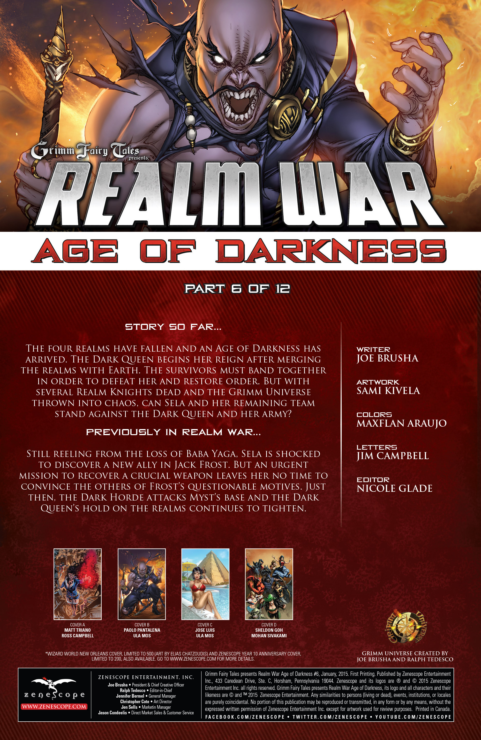 Read online Realm War comic -  Issue #6 - 2