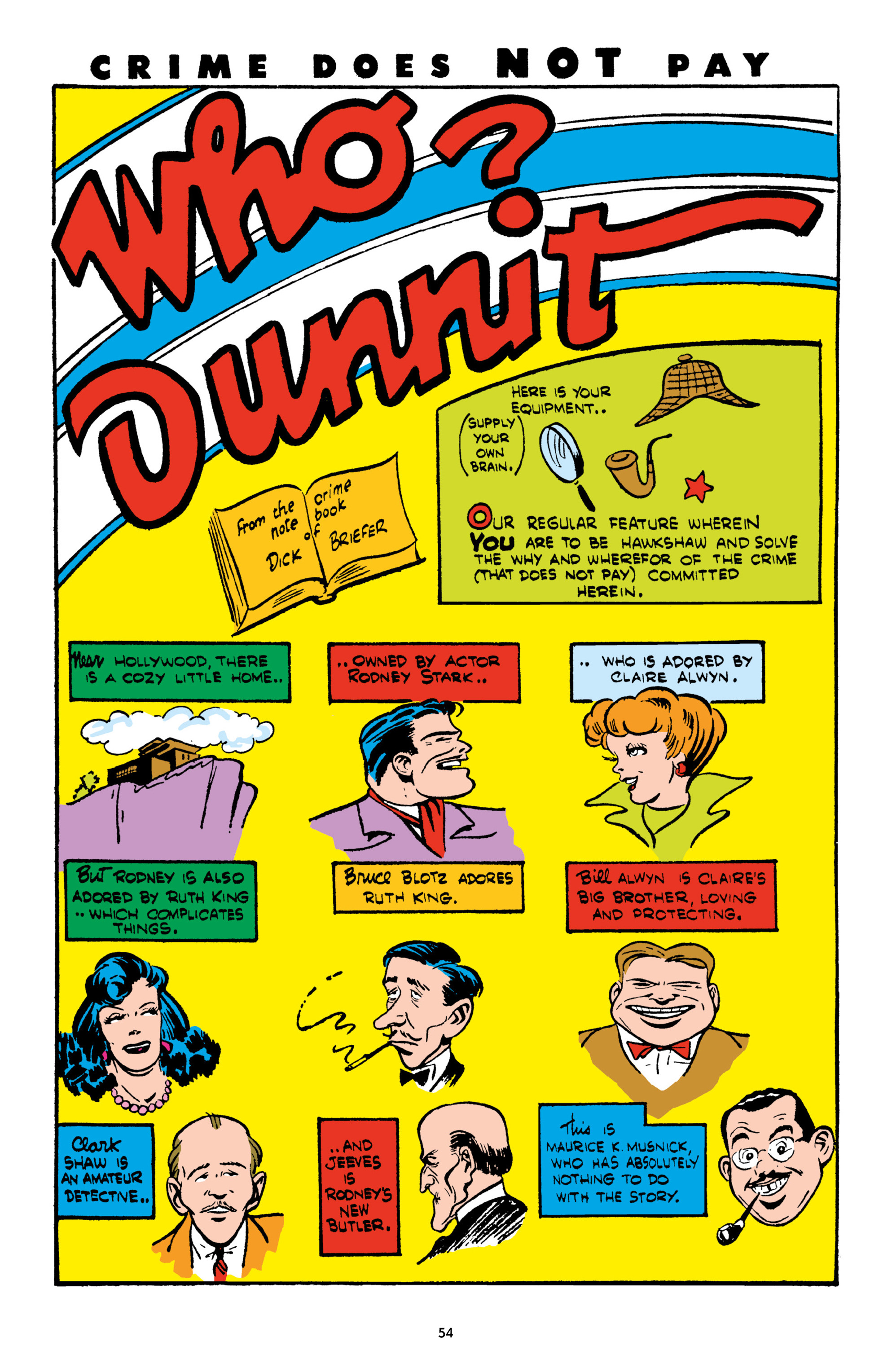 Read online Crime Does Not Pay Archives comic -  Issue # TPB 4 (Part 1) - 54