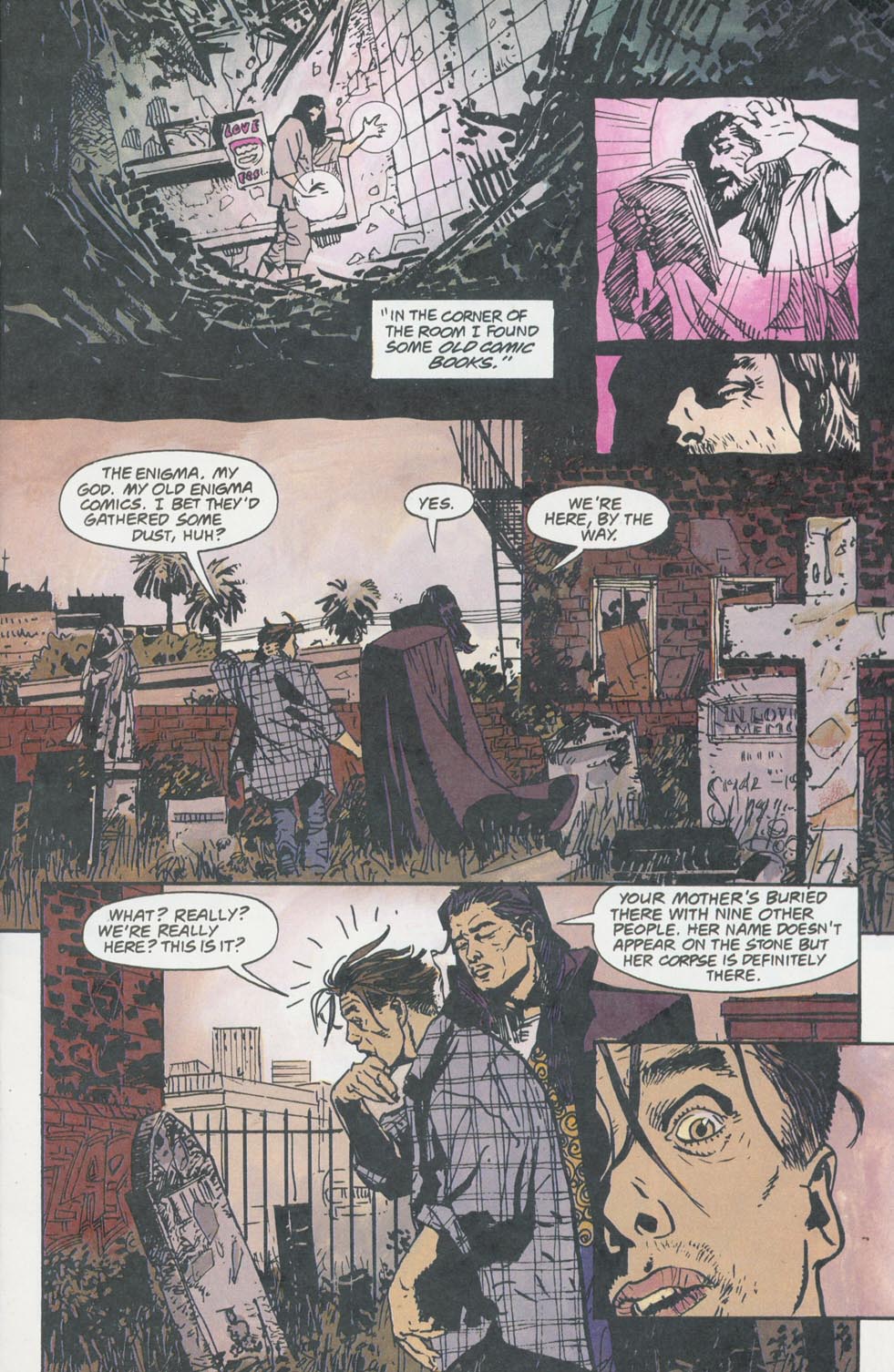 Read online Enigma comic -  Issue #8 - 10