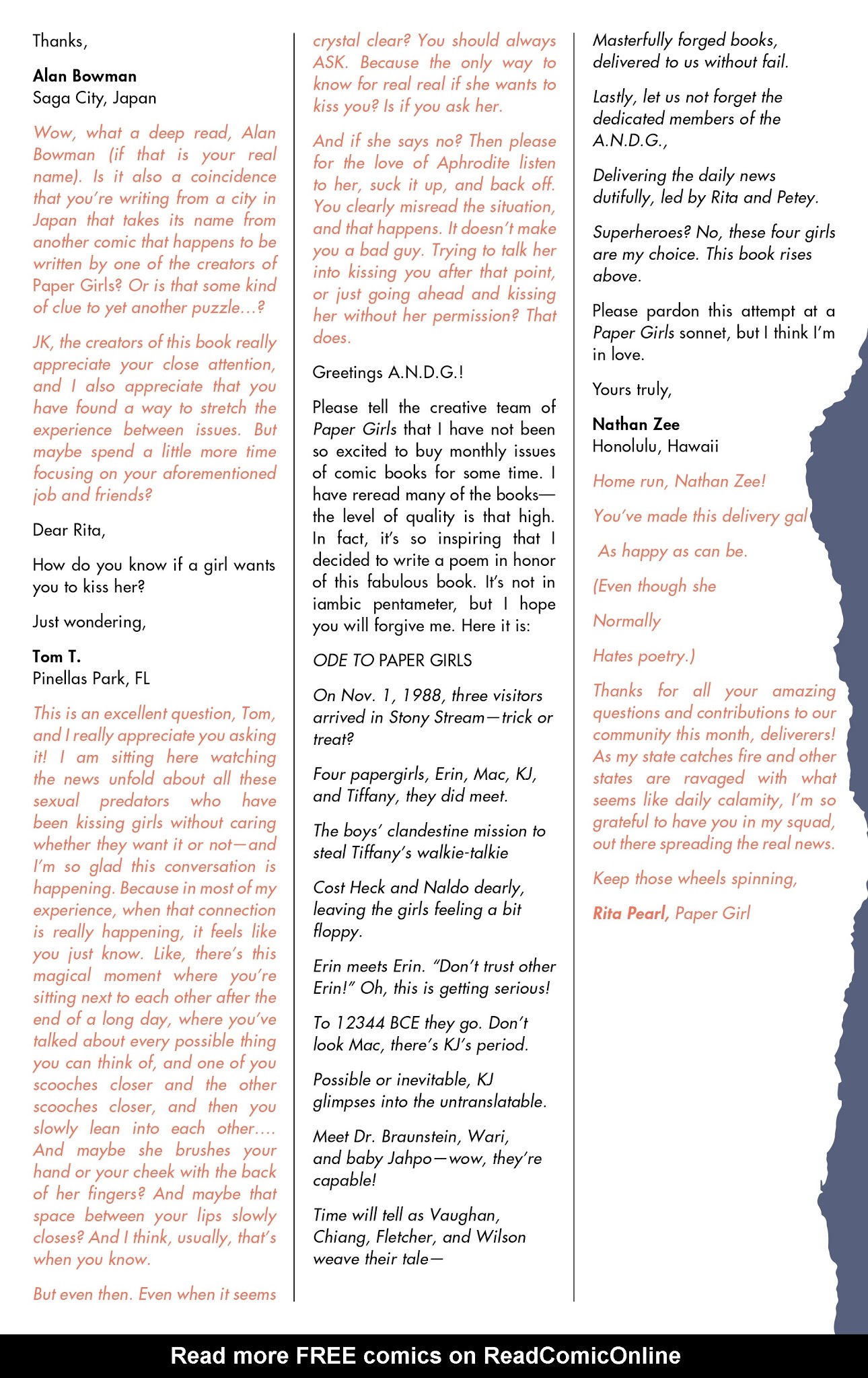 Read online Paper Girls comic -  Issue #18 - 28