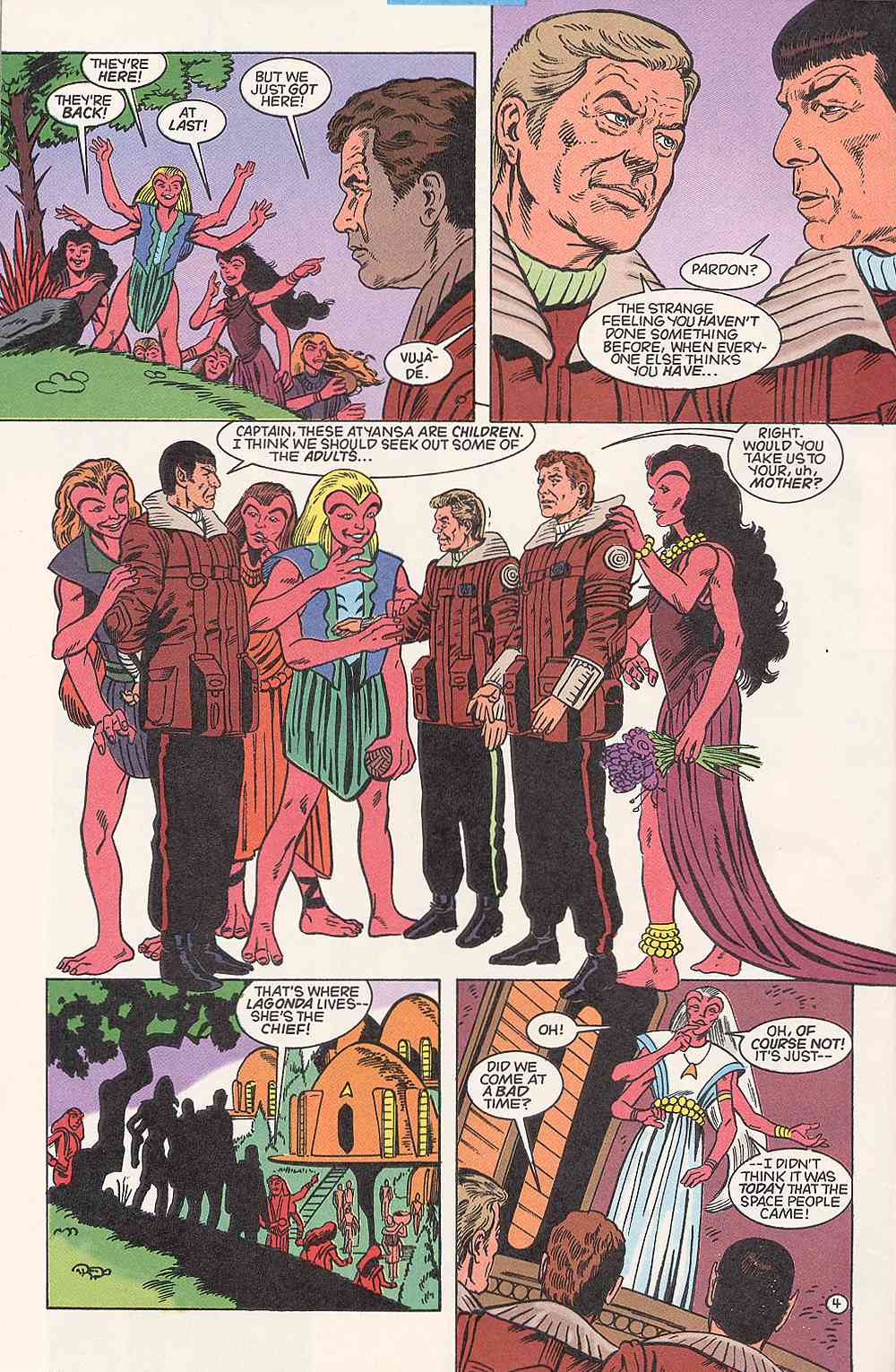 Read online Star Trek (1989) comic -  Issue #52 - 5