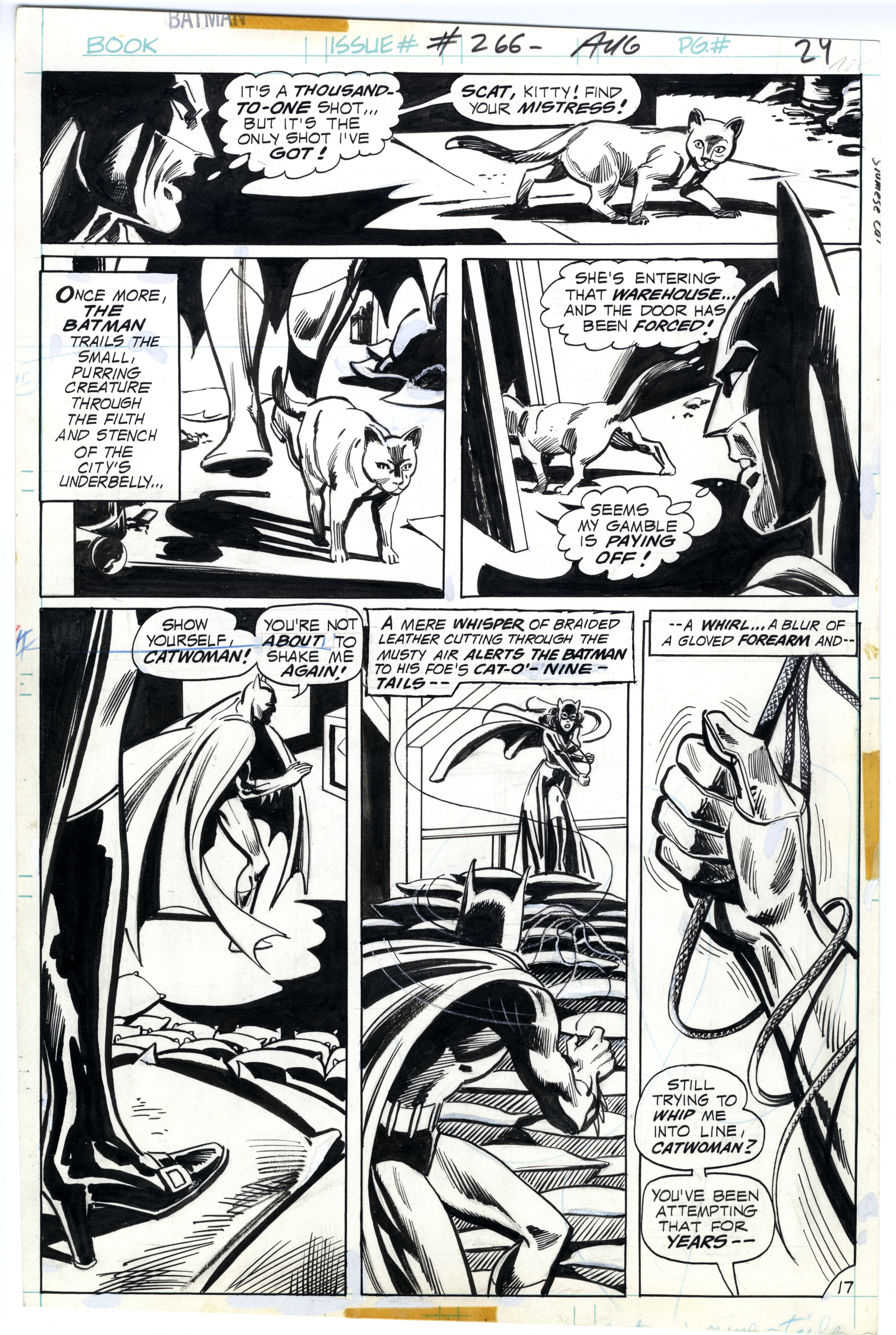 Read online Batman (1940) comic -  Issue #266 - 37