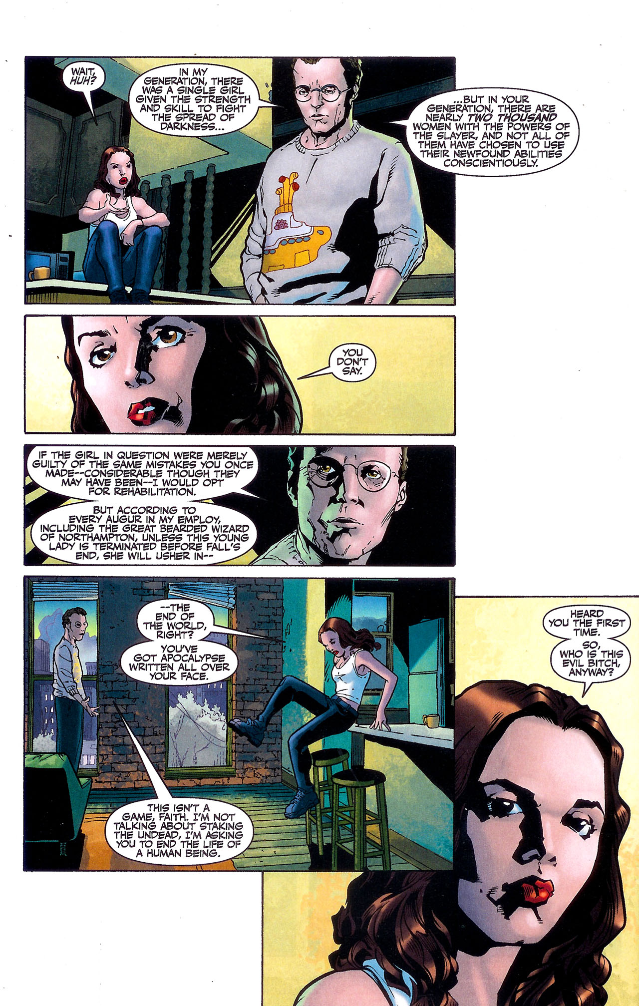 Read online Buffy the Vampire Slayer Season Eight comic -  Issue #6 - 13
