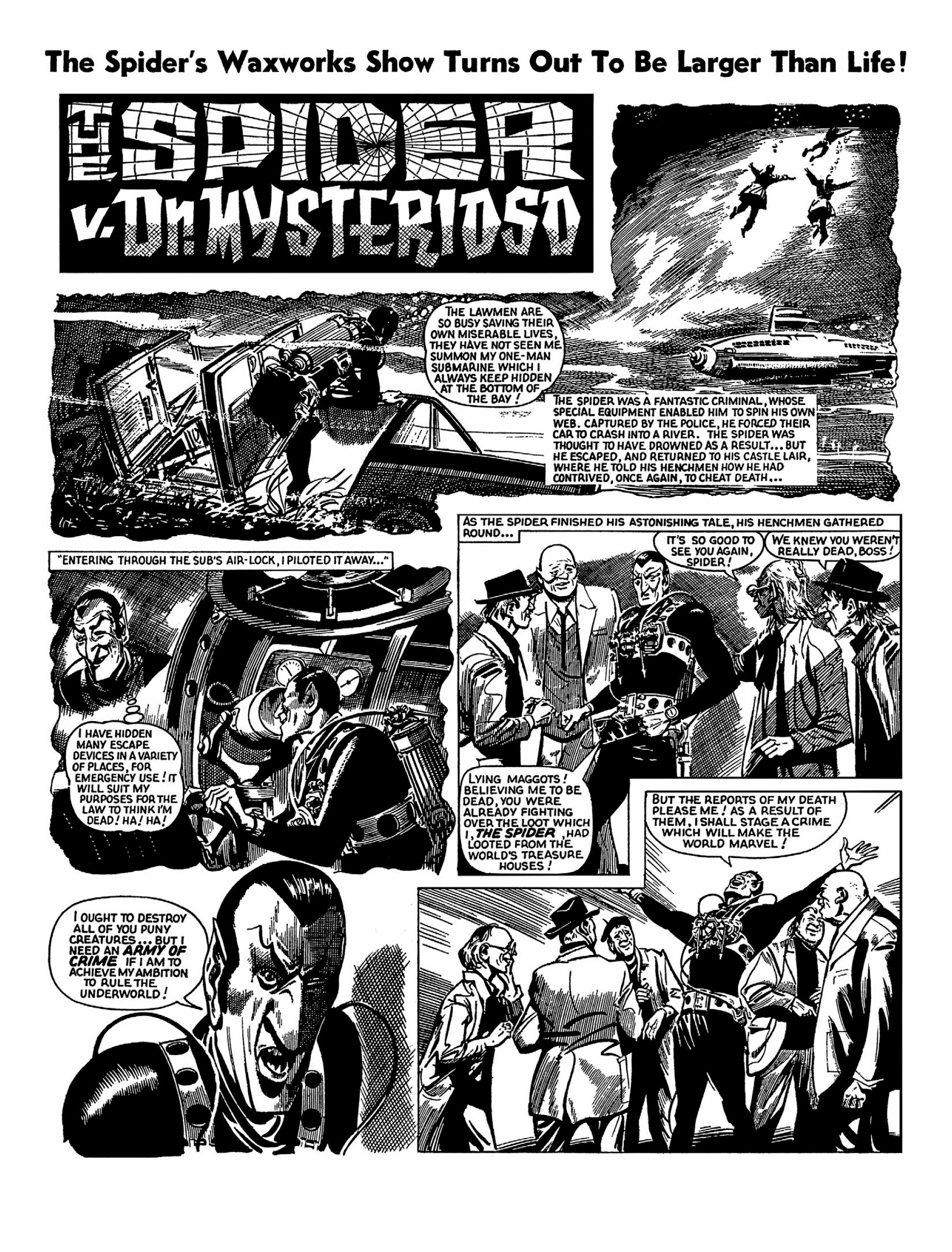 Read online The Spider's Syndicate of Crime comic -  Issue # TPB - 85