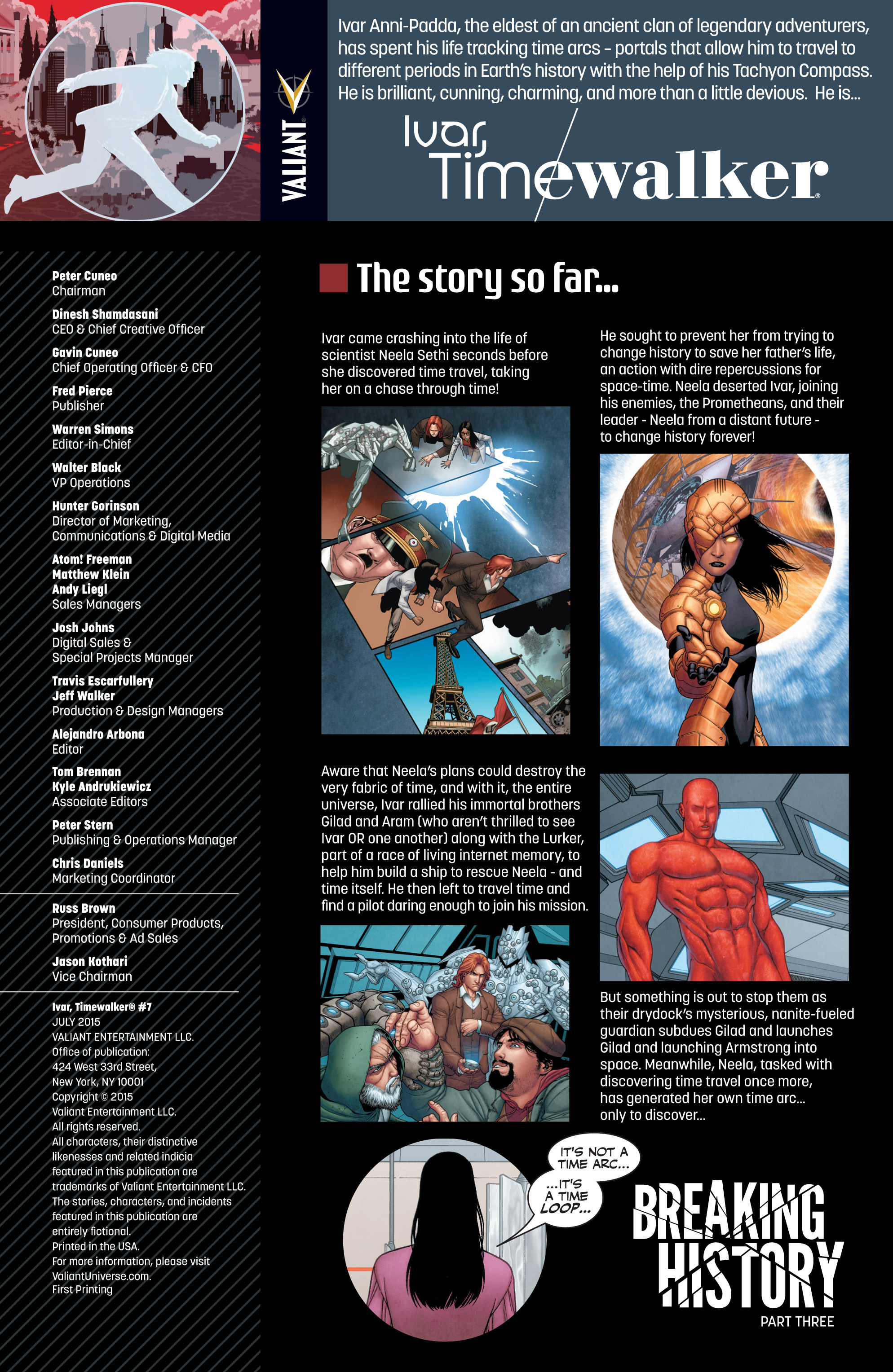 Read online Ivar, Timewalker comic -  Issue #7 - 2