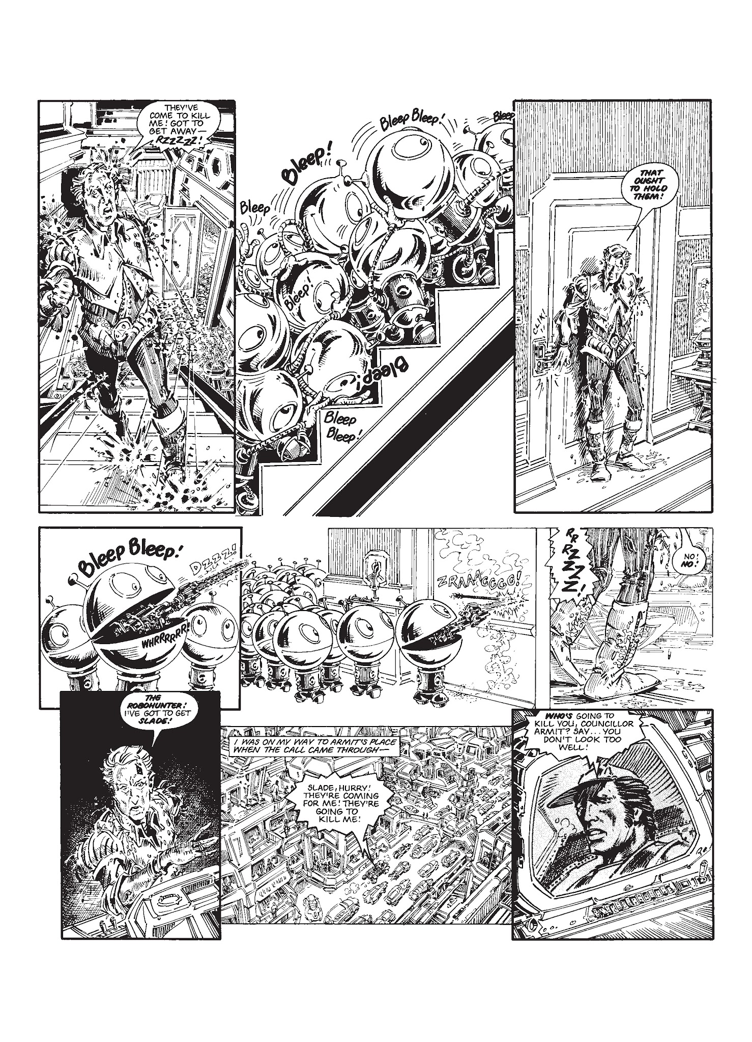 Read online Robo-Hunter: The Droid Files comic -  Issue # TPB 1 - 146