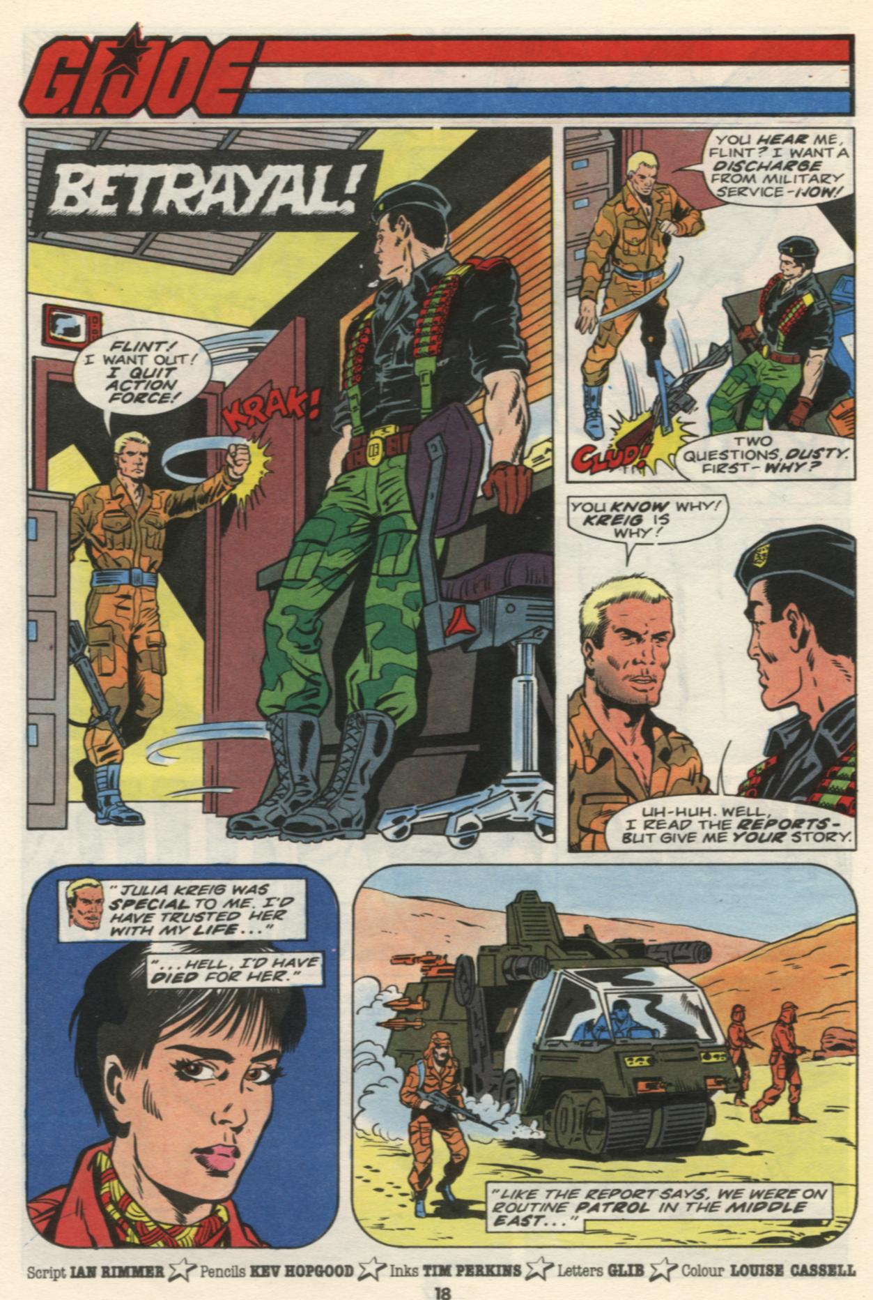 Read online G.I. Joe European Missions comic -  Issue #4 - 18