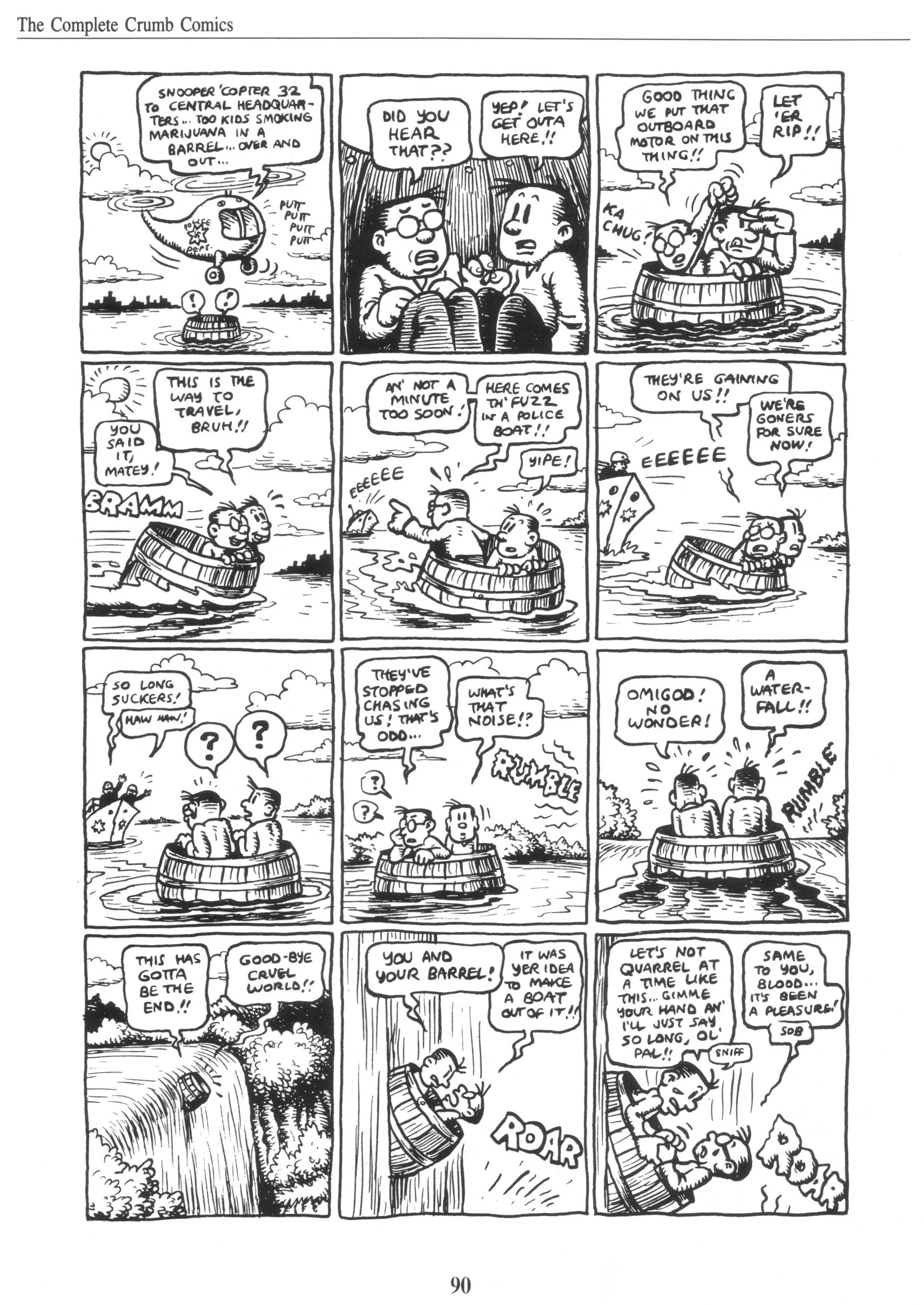Read online The Complete Crumb Comics comic -  Issue # TPB 6 - 100