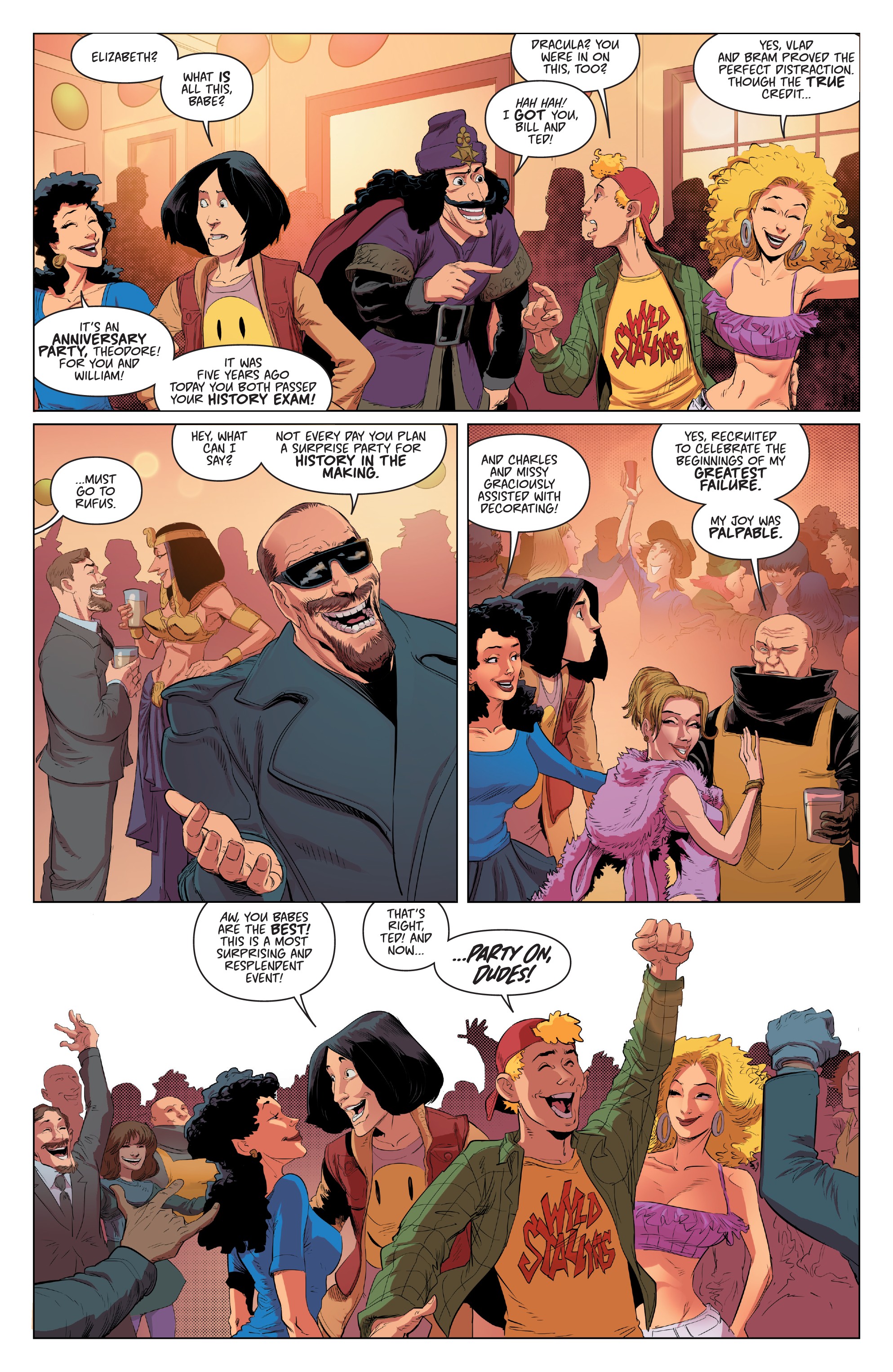 Read online Bill & Ted Save the Universe comic -  Issue # _TPB - 12