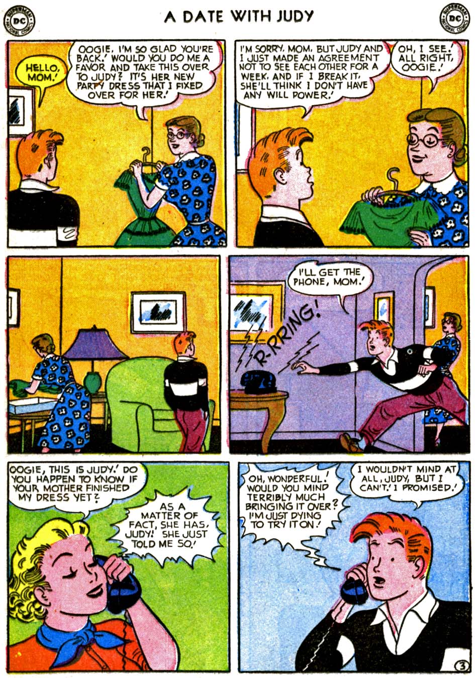 Read online A Date with Judy comic -  Issue #40 - 19