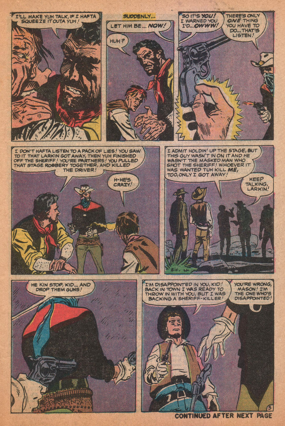 Read online The Outlaw Kid (1970) comic -  Issue #18 - 27