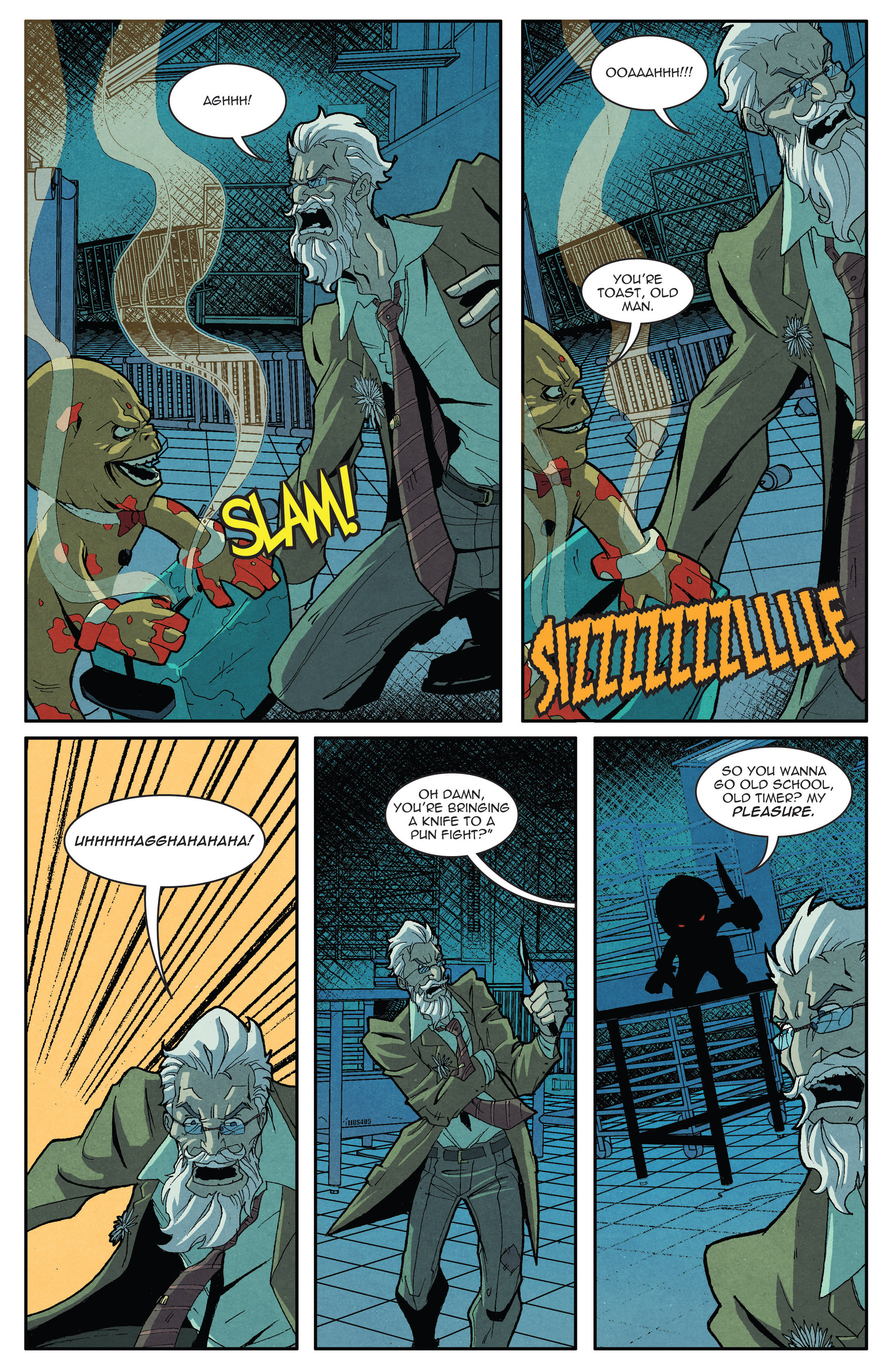 Read online Gingerdead Man comic -  Issue #1 - 21