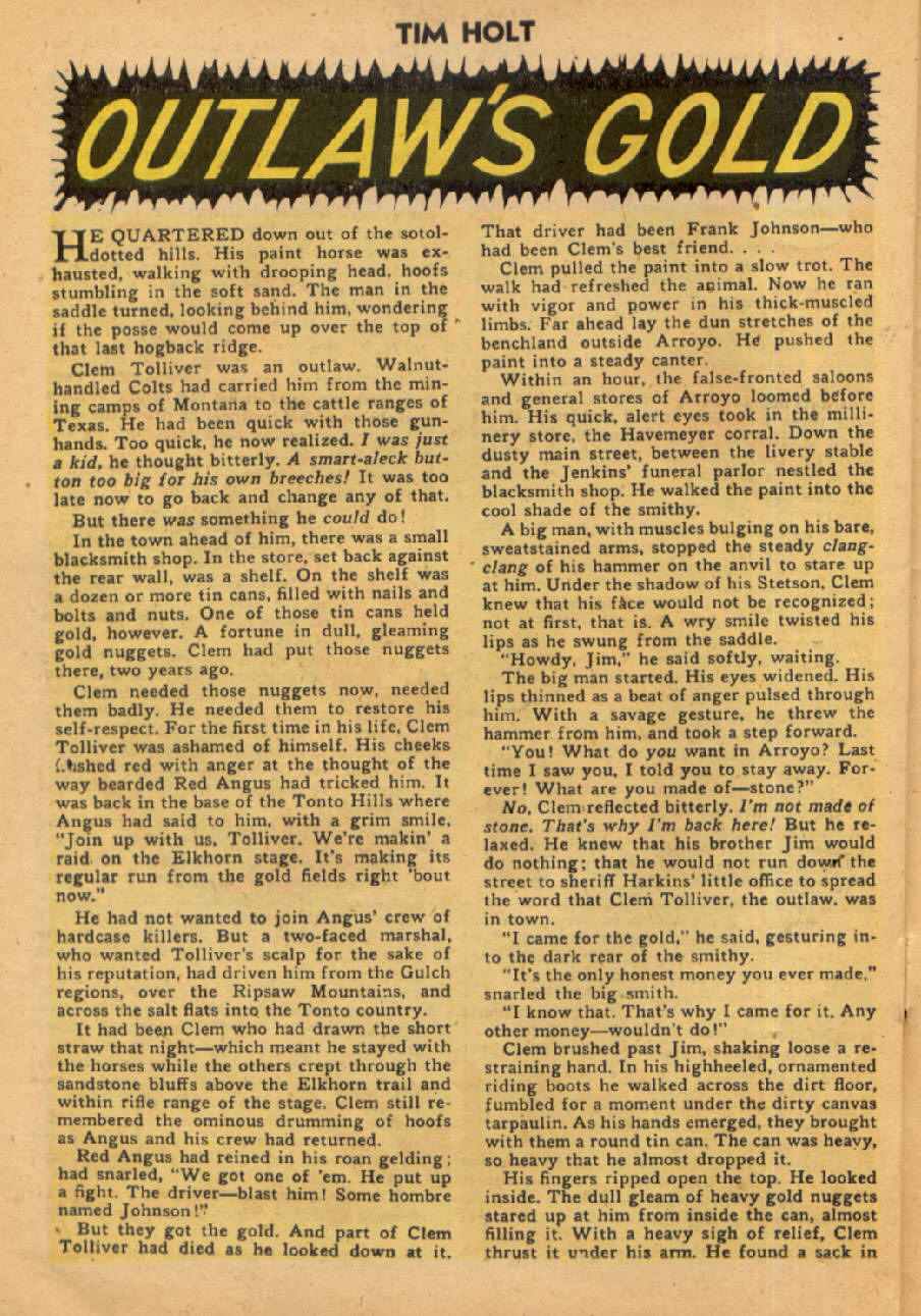 Read online Tim Holt comic -  Issue #18 - 26