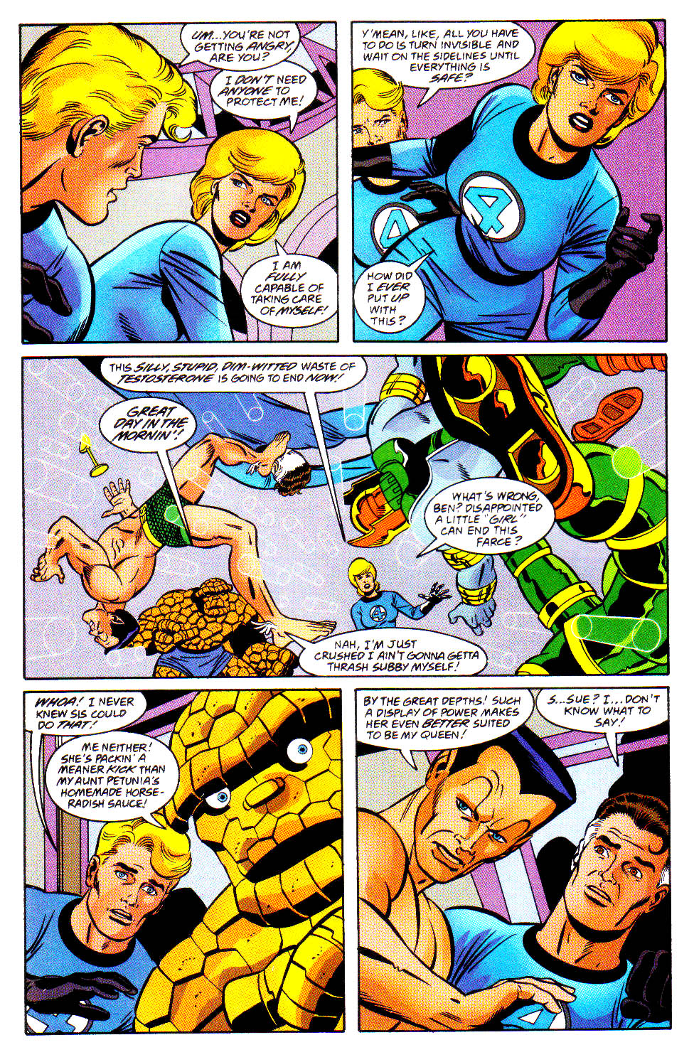 Read online Domination Factor: Fantastic Four comic -  Issue #3 - 18