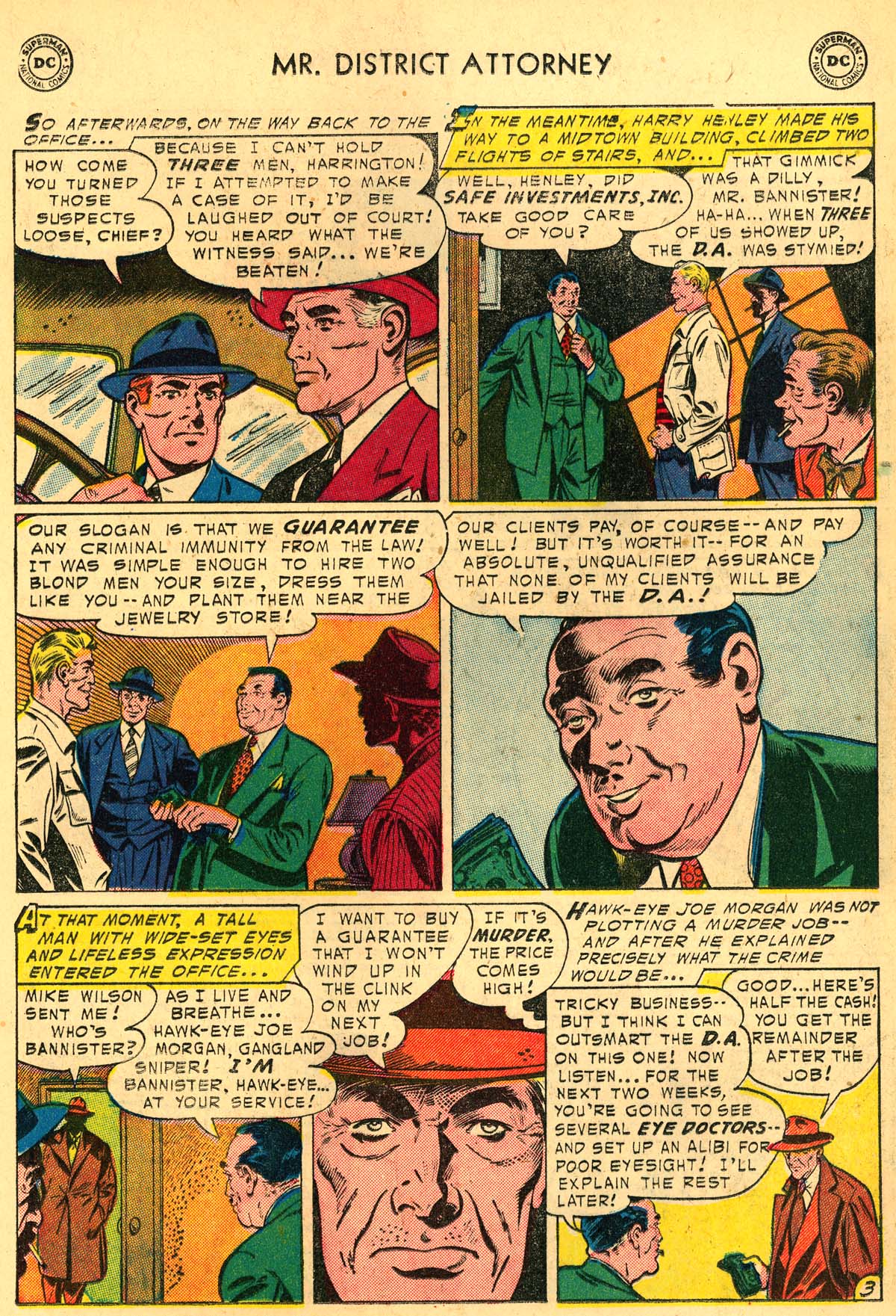 Read online Mr. District Attorney comic -  Issue #43 - 13