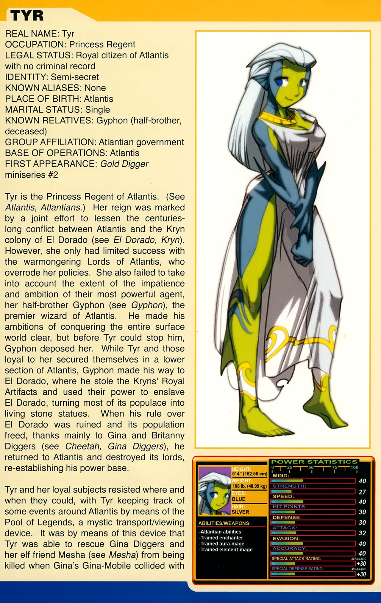 Read online Gold Digger Sourcebook: The Official Handbook of the GD Universe comic -  Issue #15 - 24