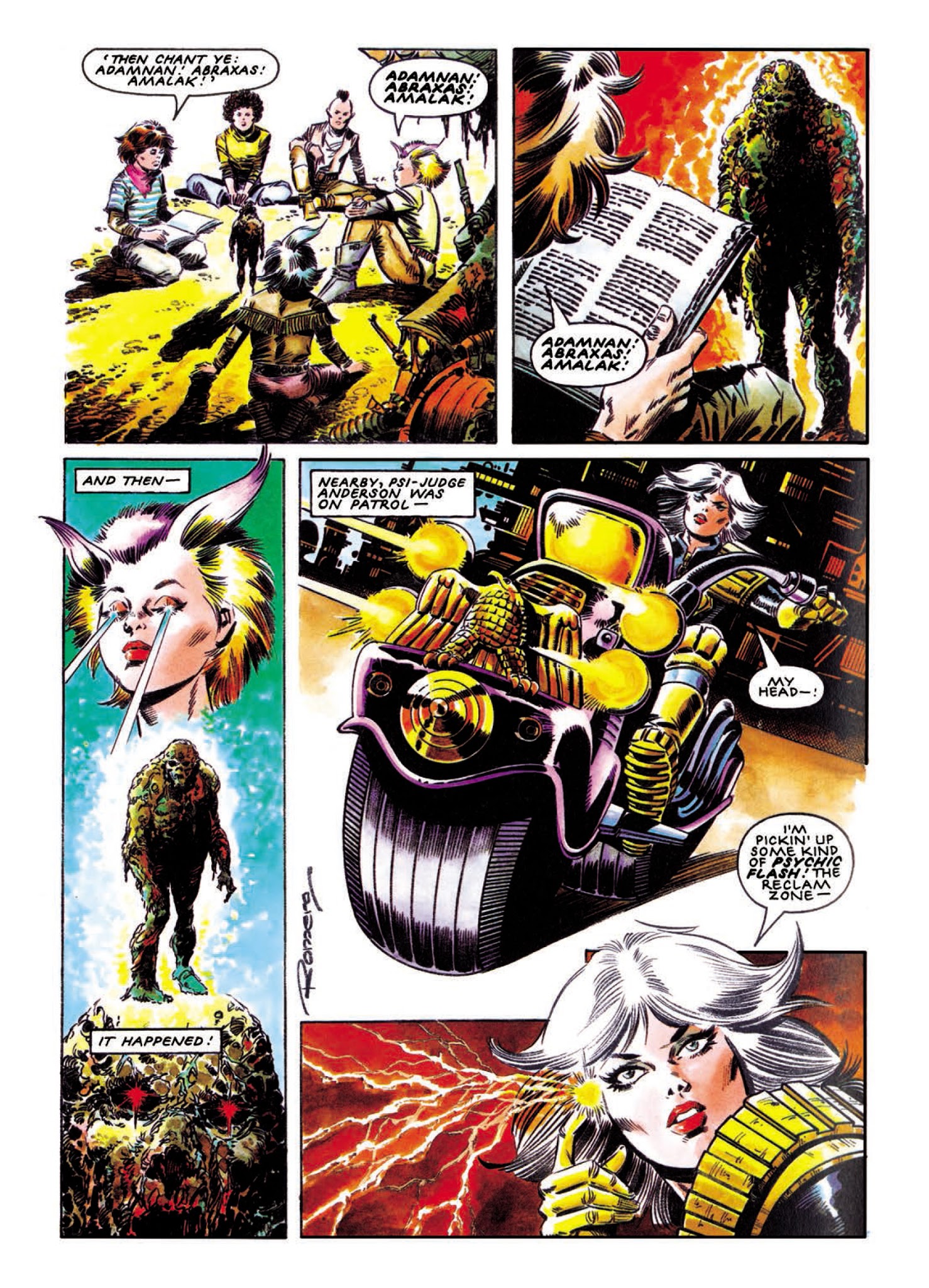 Read online Judge Anderson: The Psi Files comic -  Issue # TPB 2 - 290