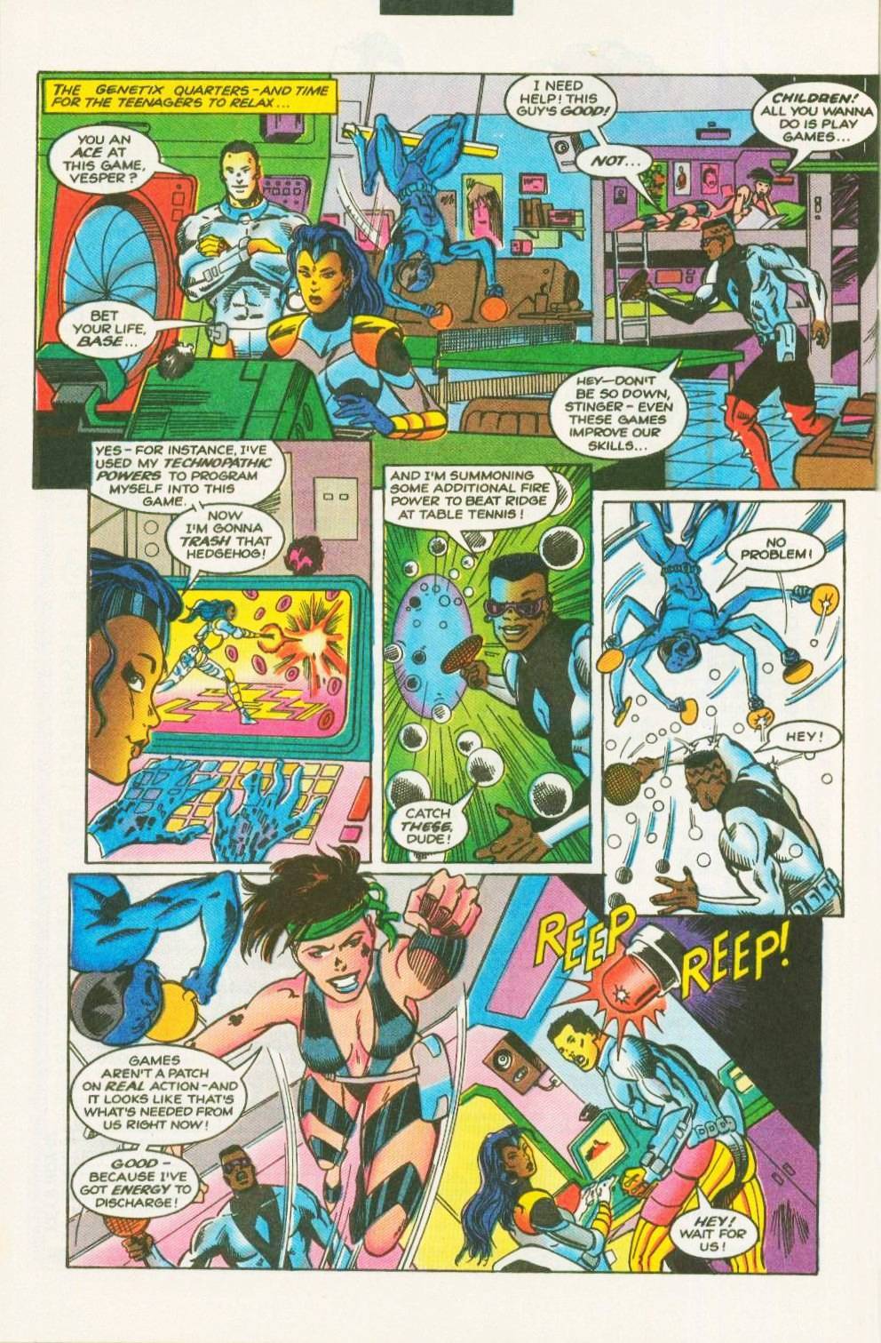 Read online Genetix comic -  Issue #1 - 19