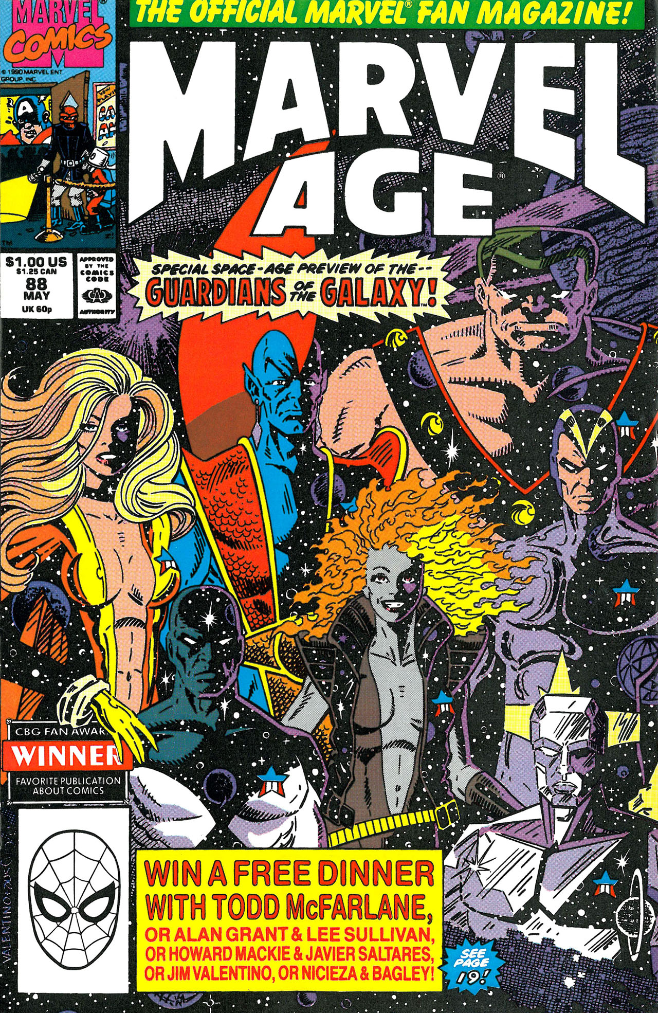 Read online Marvel Age comic -  Issue #88 - 1