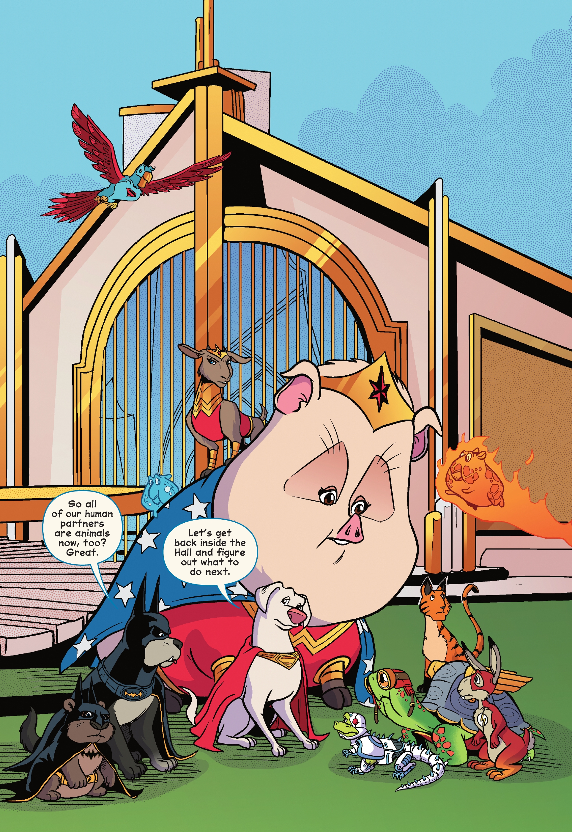 Read online DC League of Super-Pets: The Great Mxy-Up comic -  Issue # TPB (Part 1) - 66