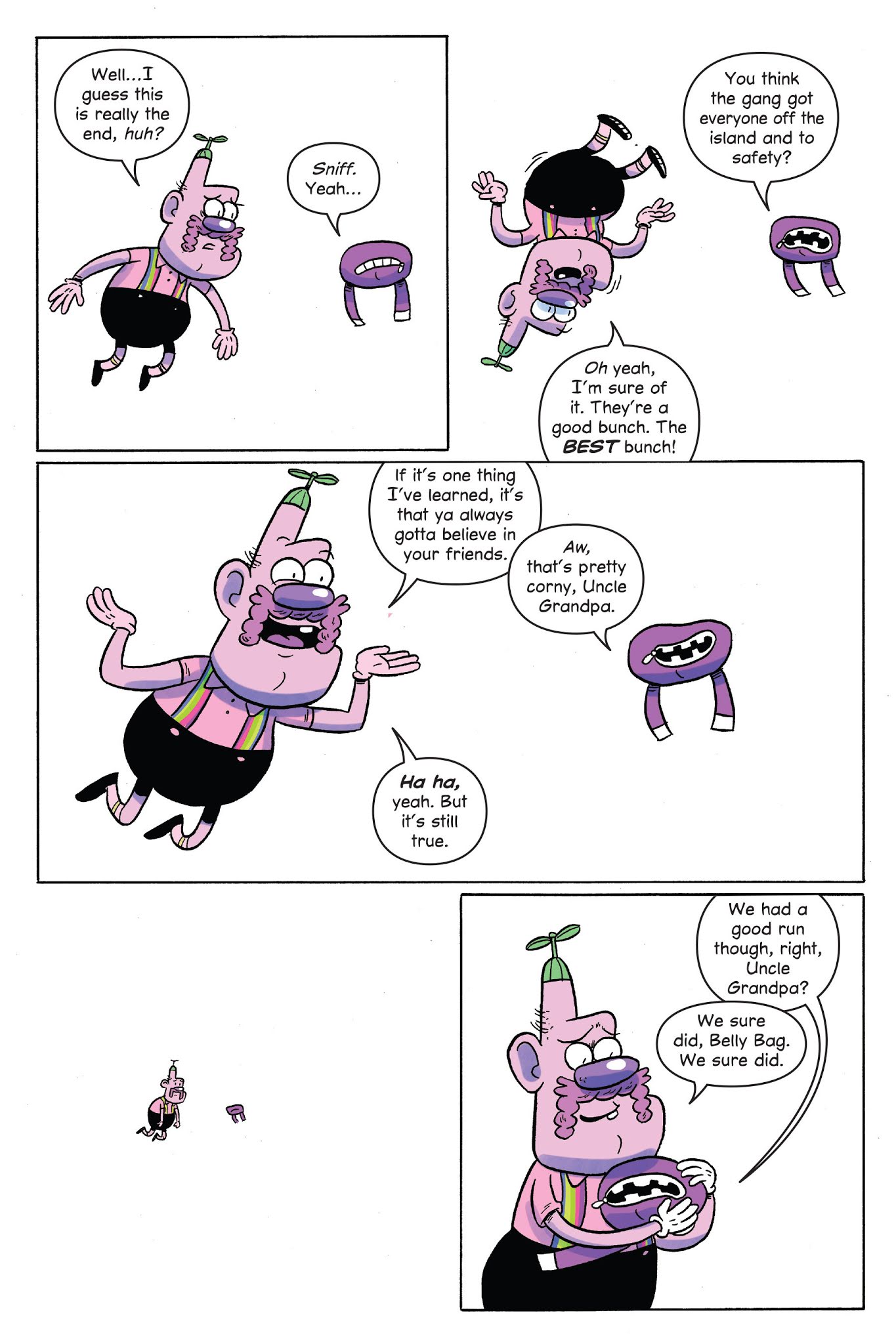 Read online Uncle Grandpa in Uncle Grandpaland comic -  Issue # TPB - 130