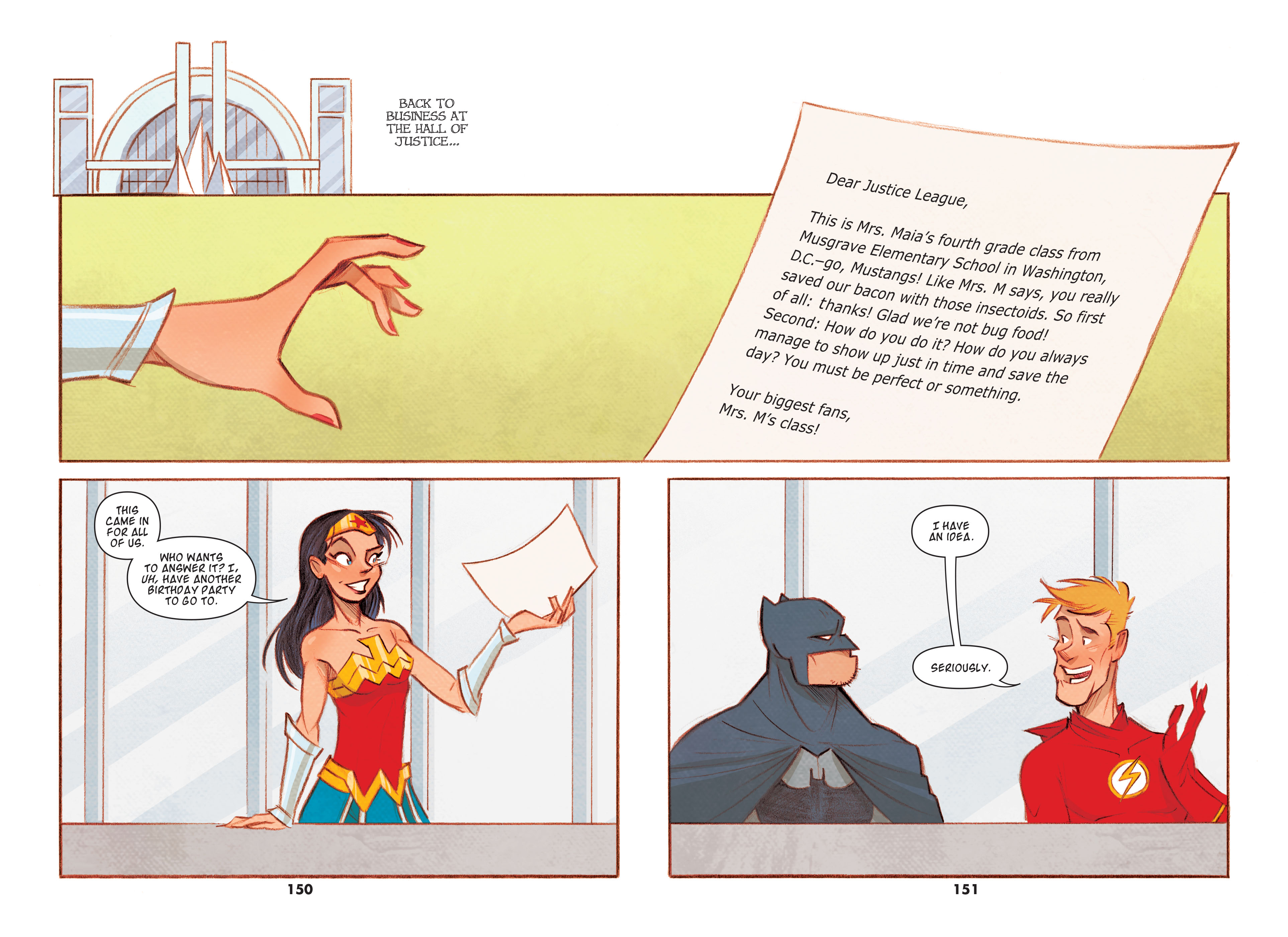 Read online Dear Justice League comic -  Issue # TPB (Part 2) - 33