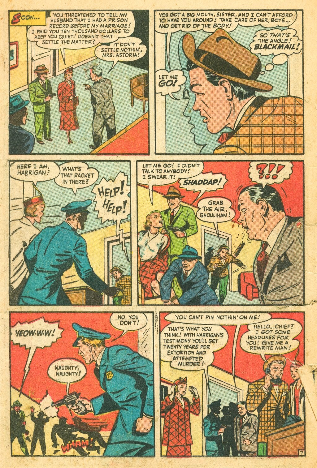 Read online Super-Mystery Comics comic -  Issue #45 - 28